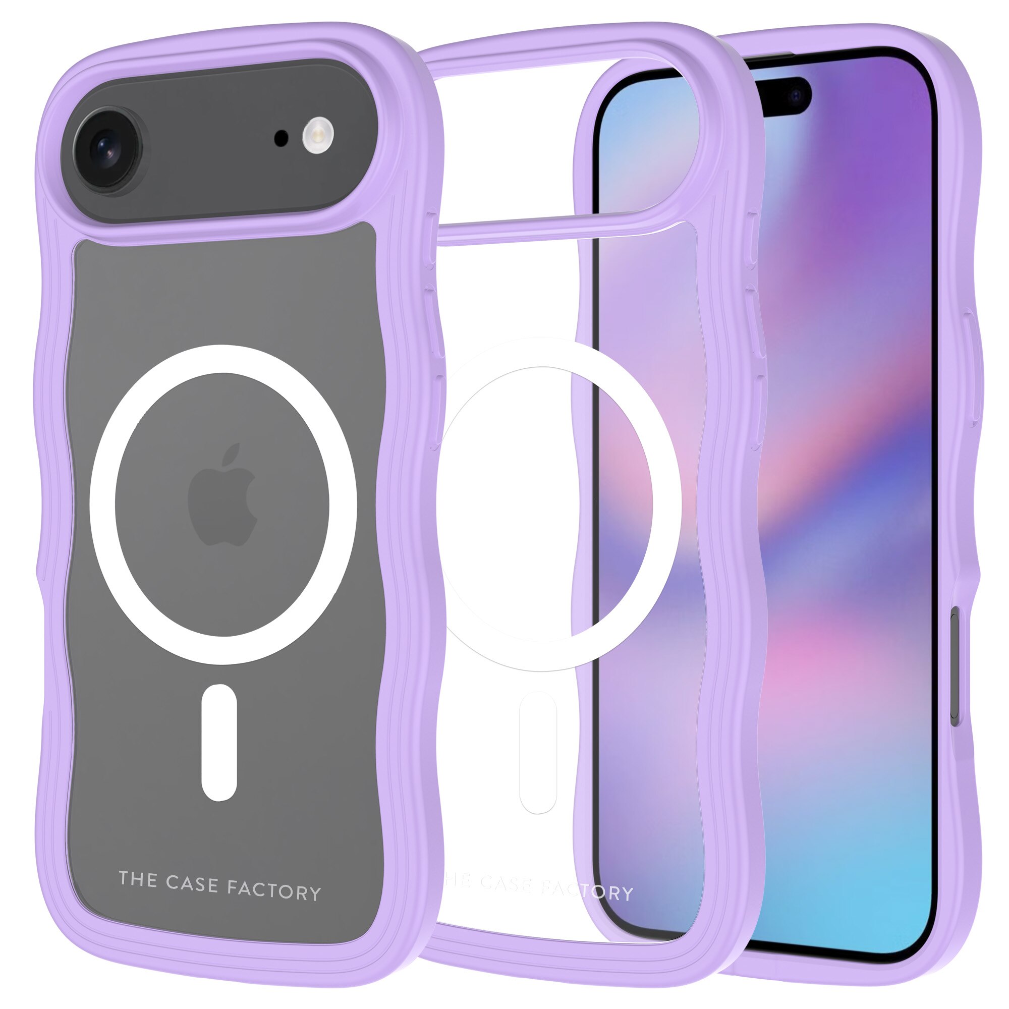 The Wave Mag Case iPhone Air Lila