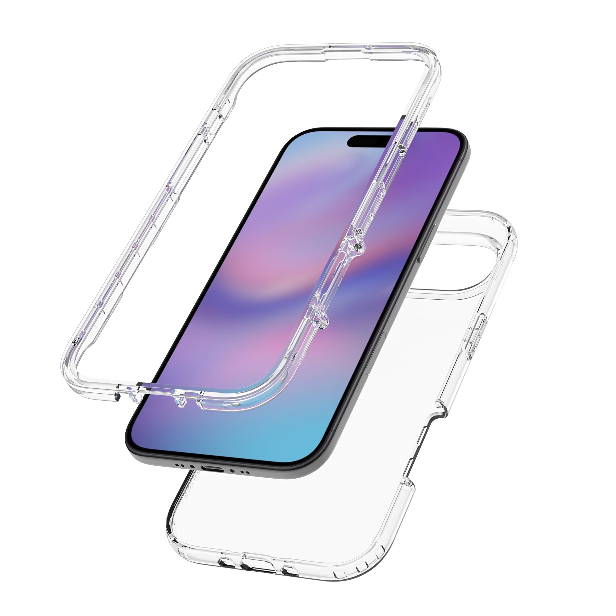 iPhone 17 Air Full Cover Hülle Transparent