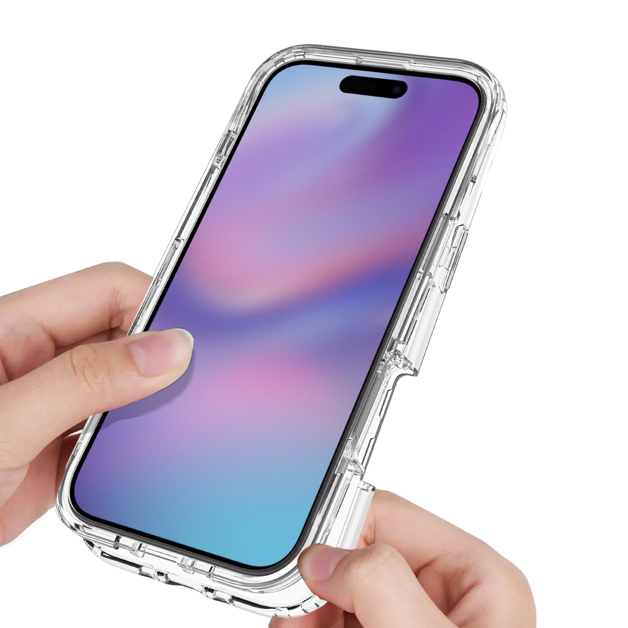 iPhone 17 Air Full Cover Hülle Transparent