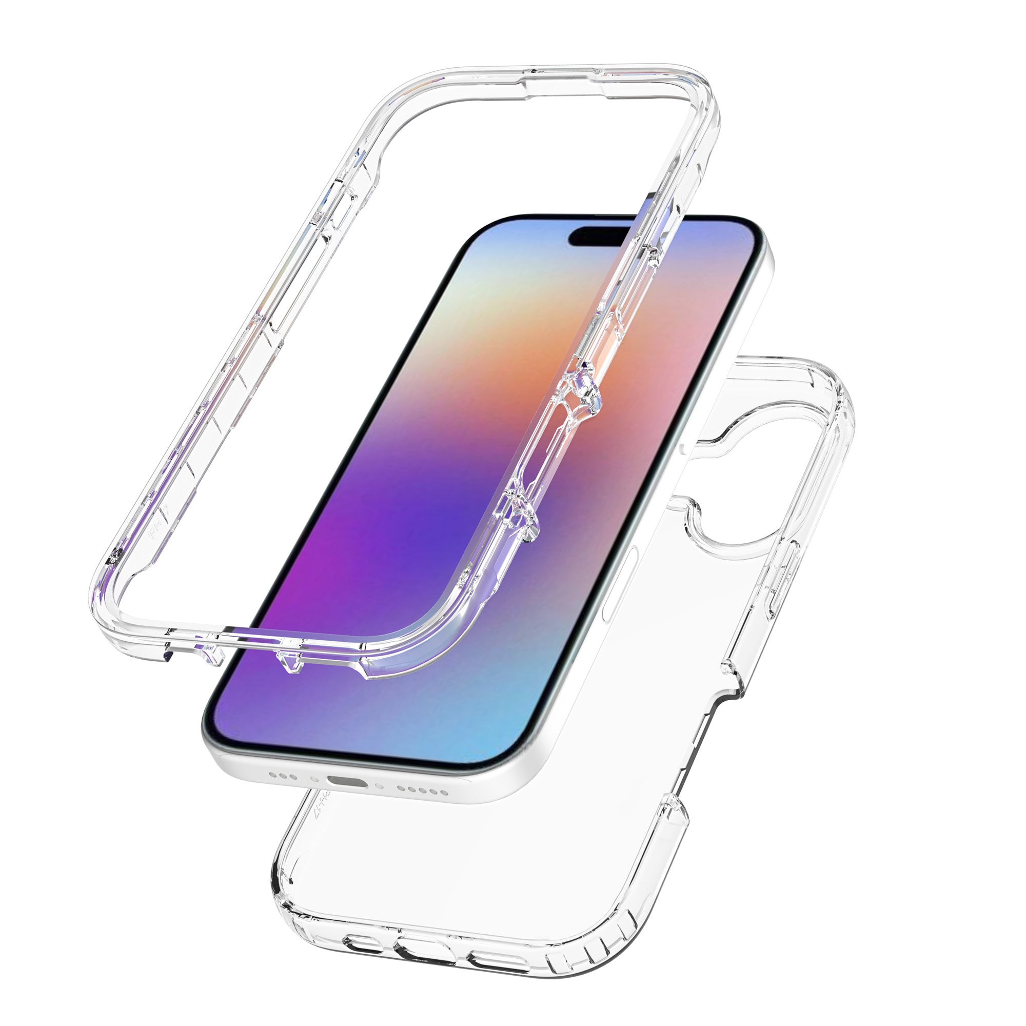 iPhone 17 Full Cover Hülle Transparent
