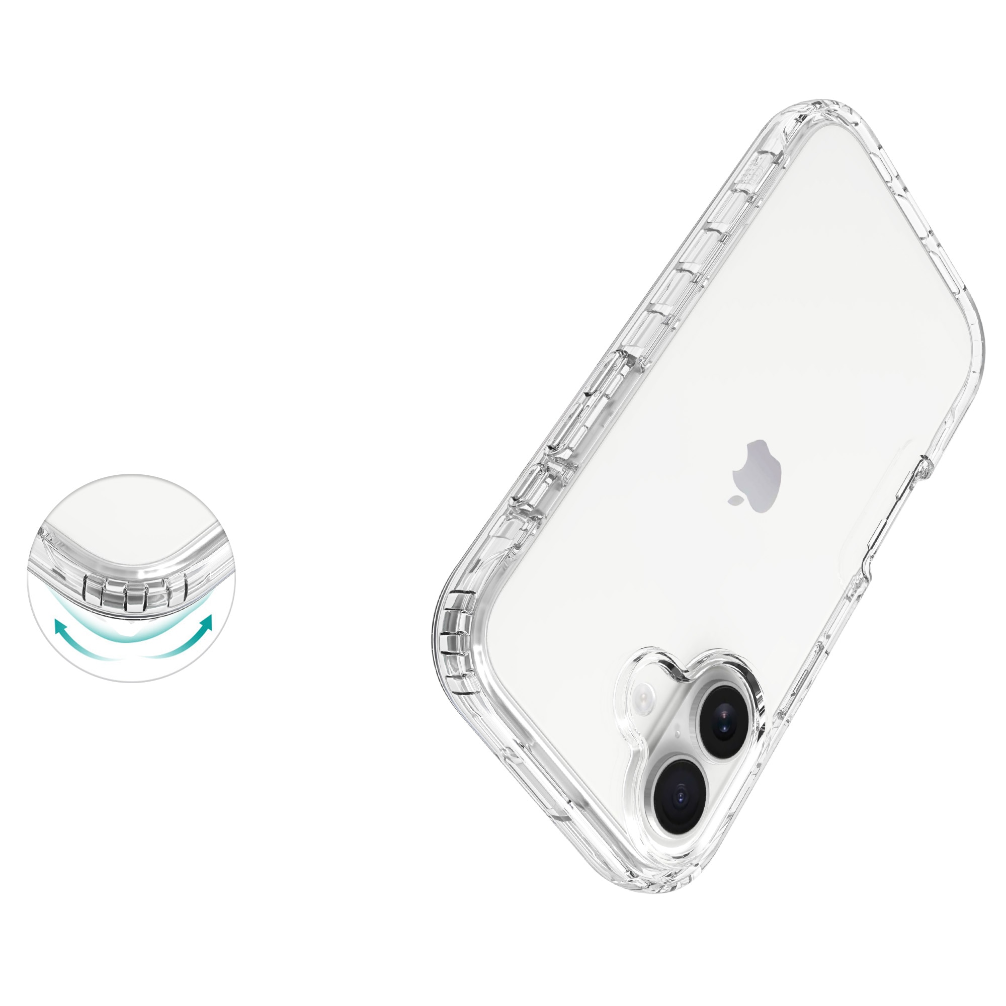 iPhone 17 Full Cover Hülle Transparent