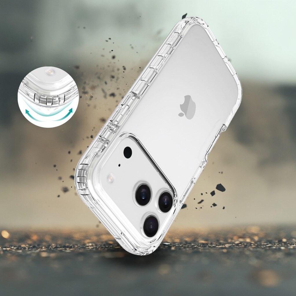 iPhone 17 Pro Max Full Cover Hülle Transparent