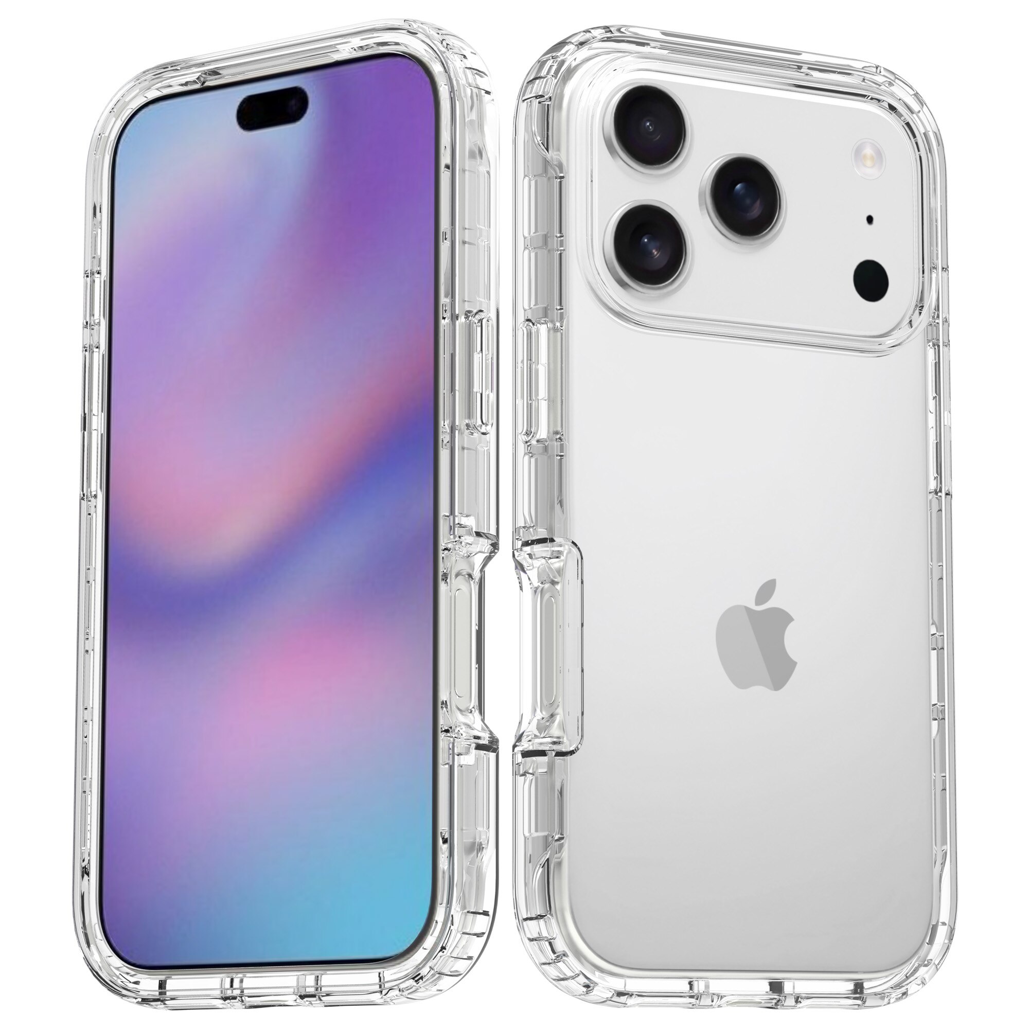 iPhone 17 Pro Max Full Cover Hülle Transparent