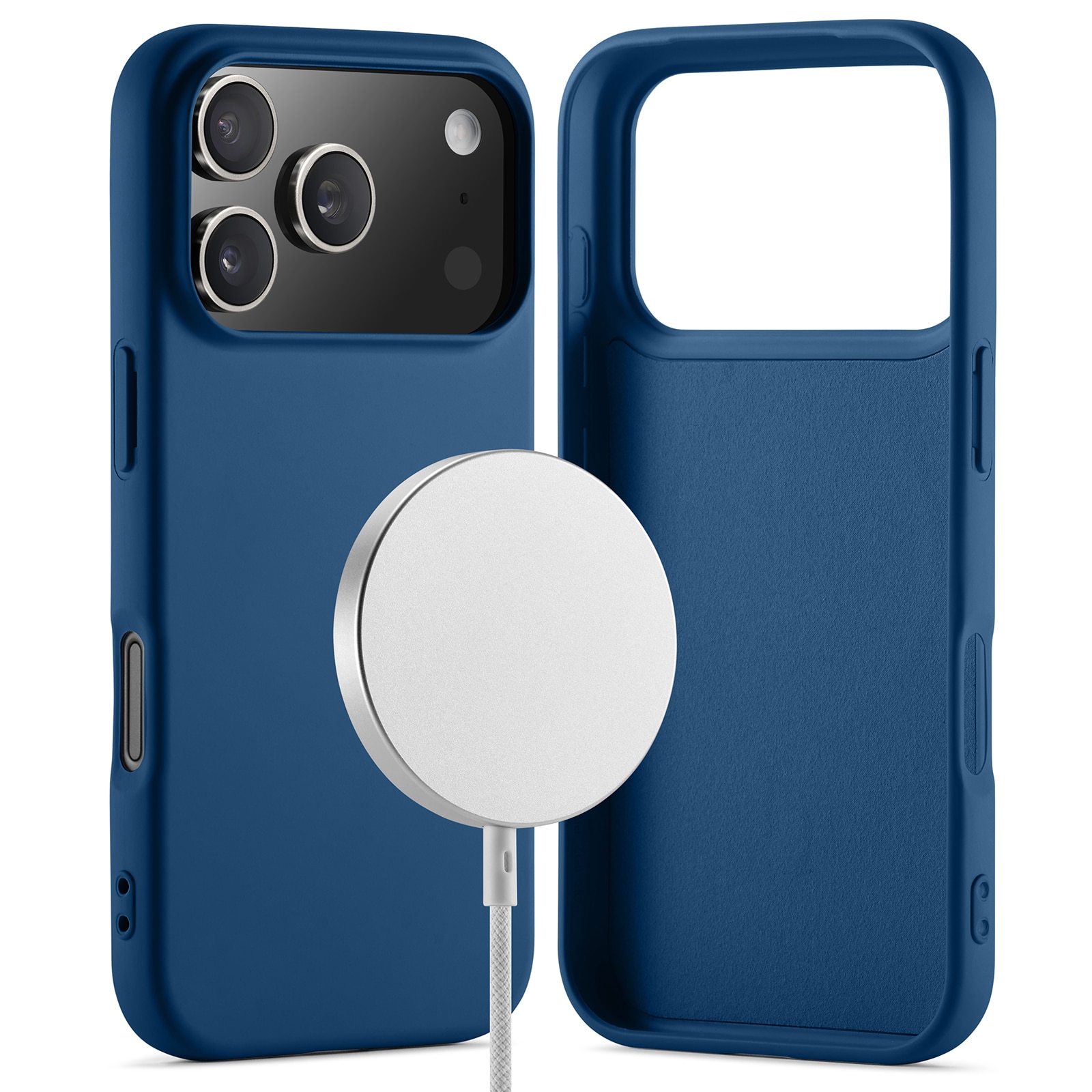 iPhone 17 Pro Max TPU-hülle MagSafe Dunkelblau