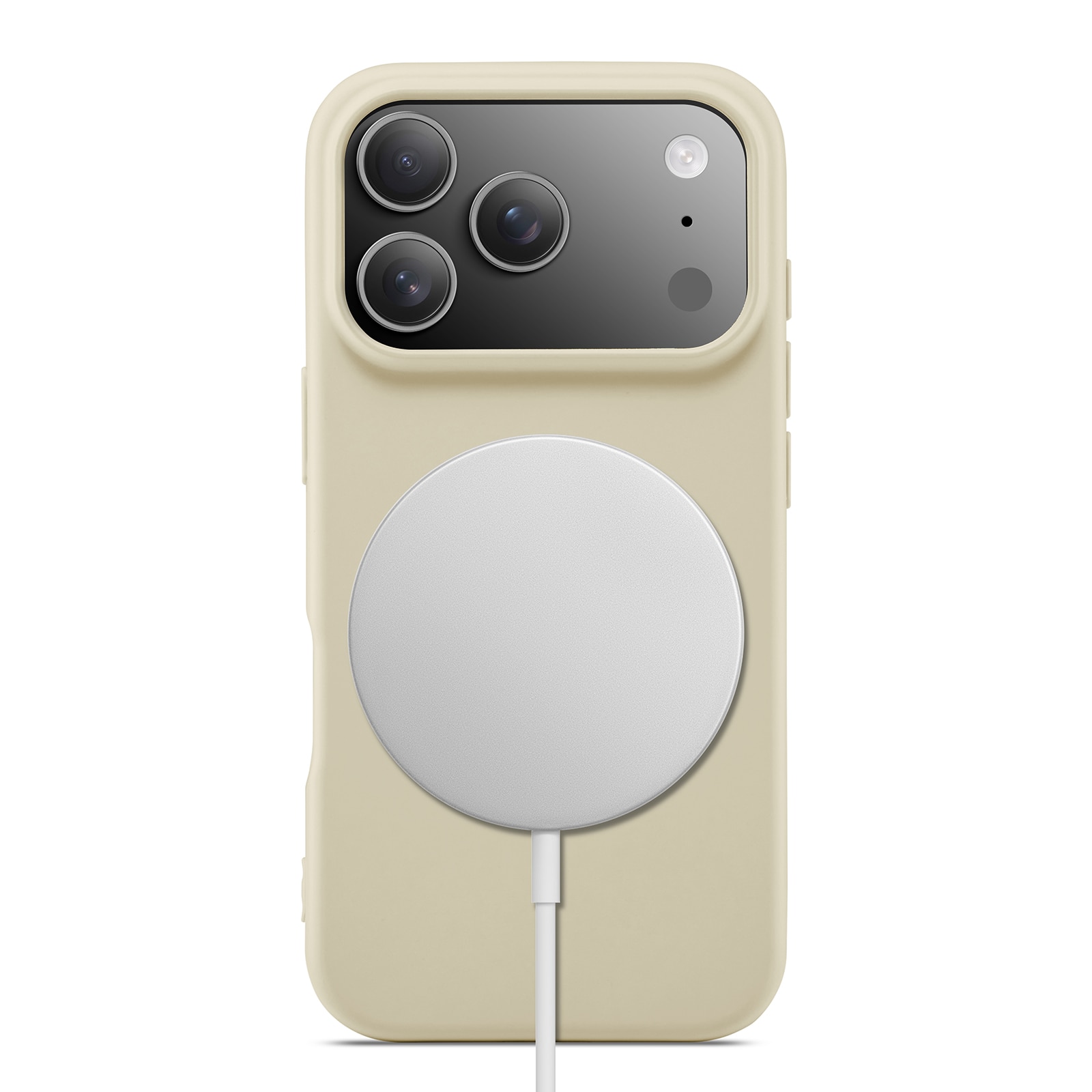 iPhone 17 Pro Max TPU-hülle MagSafe Beige