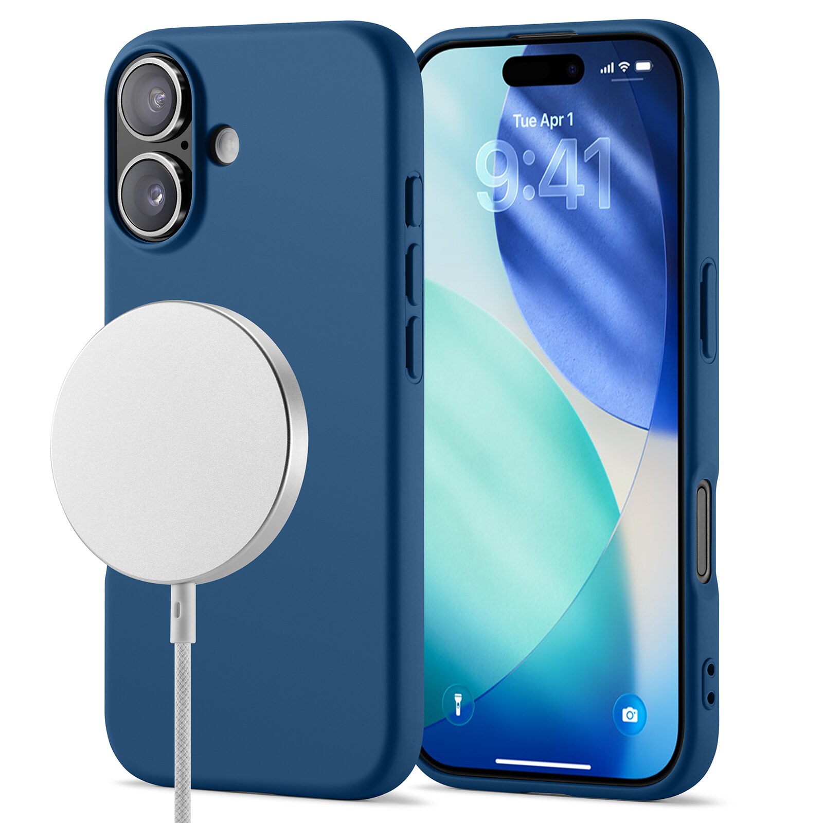 iPhone 17 TPU-hülle MagSafe Dunkelblau