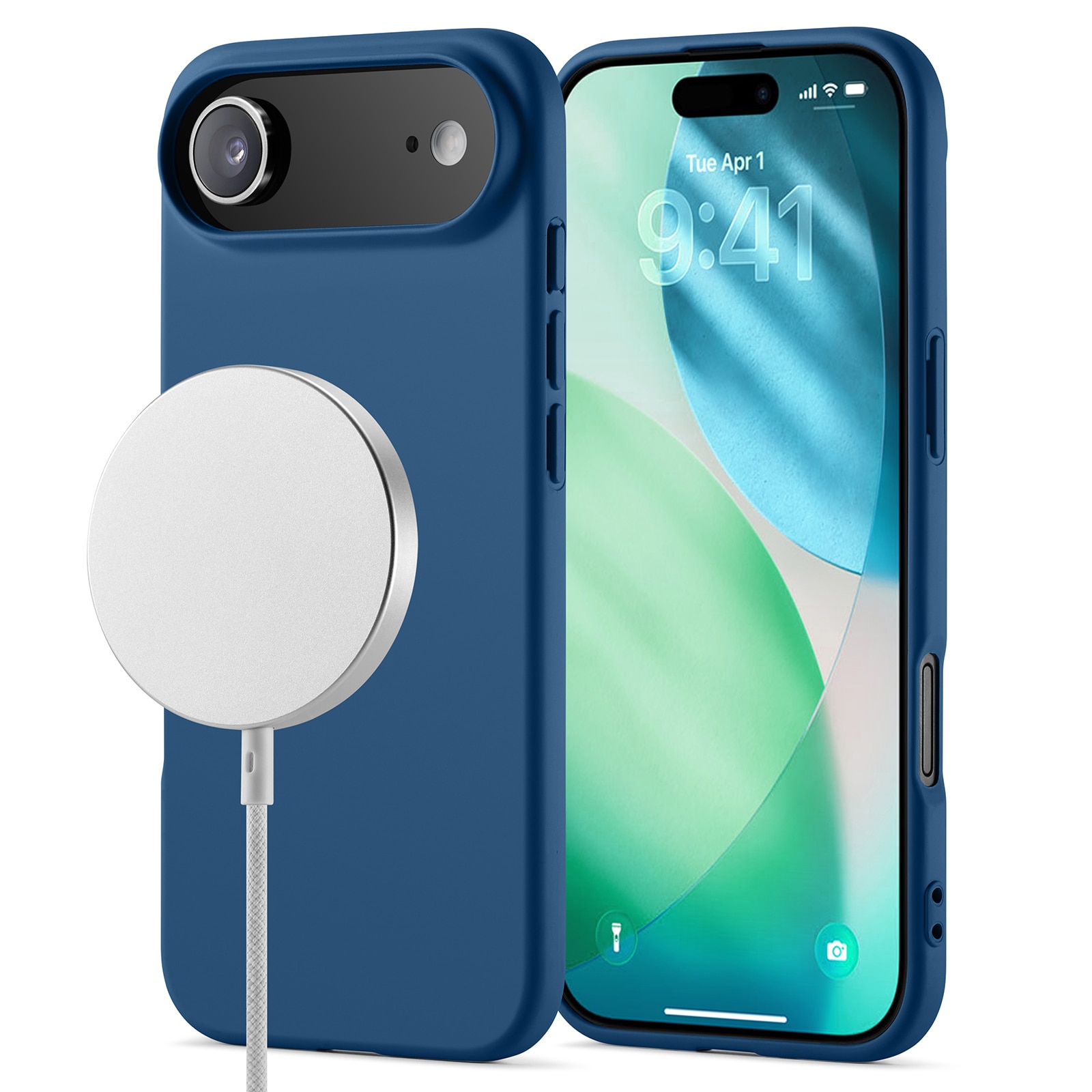 iPhone 17 Air TPU-hülle MagSafe Dunkelblau