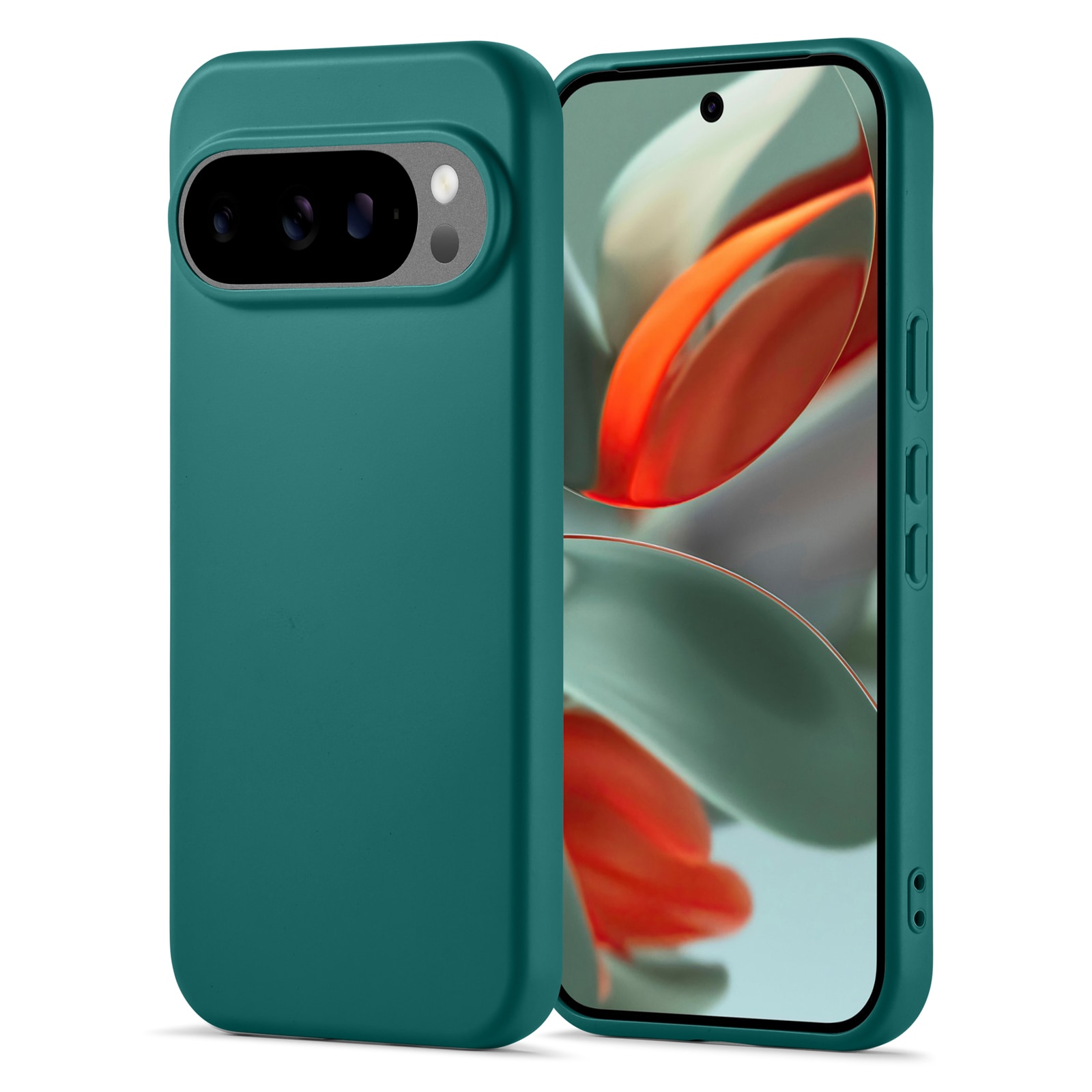 Google Pixel 10 Pro TPU-hülle Dunkelgrün