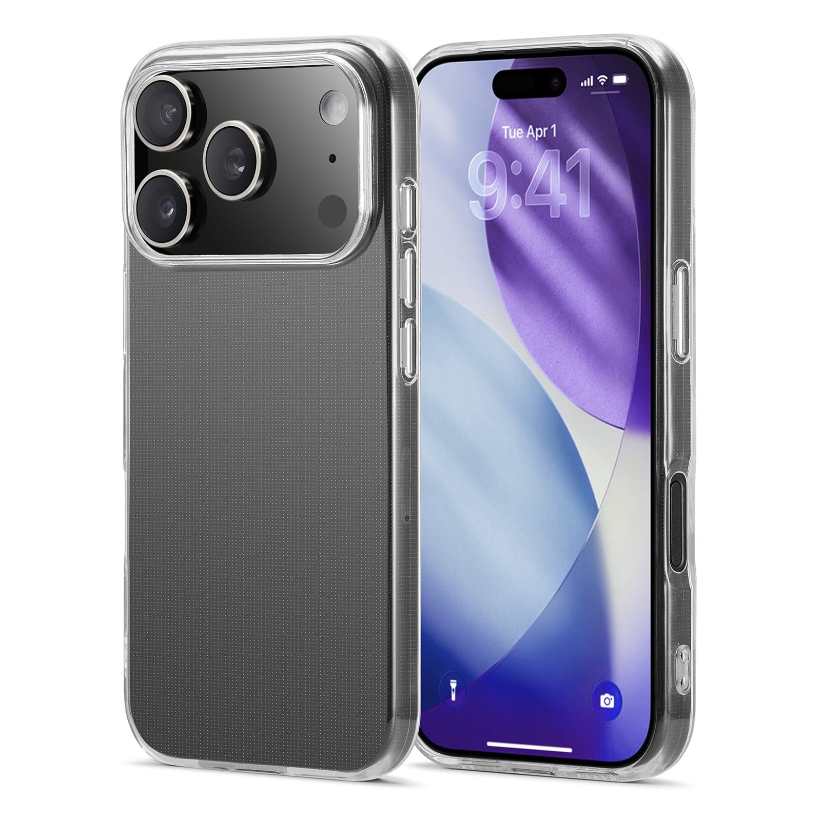 TPU Hülle iPhone 17 Pro Max Transparent