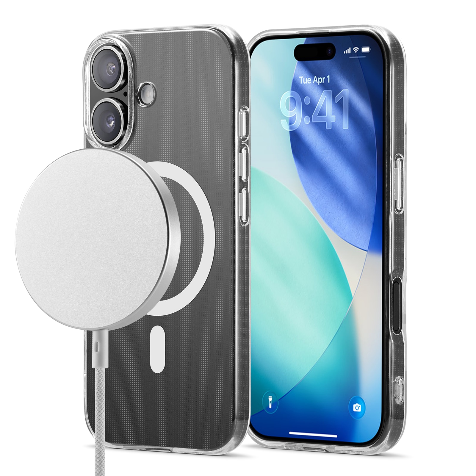 TPU Case MagSafe iPhone 17 Transparent
