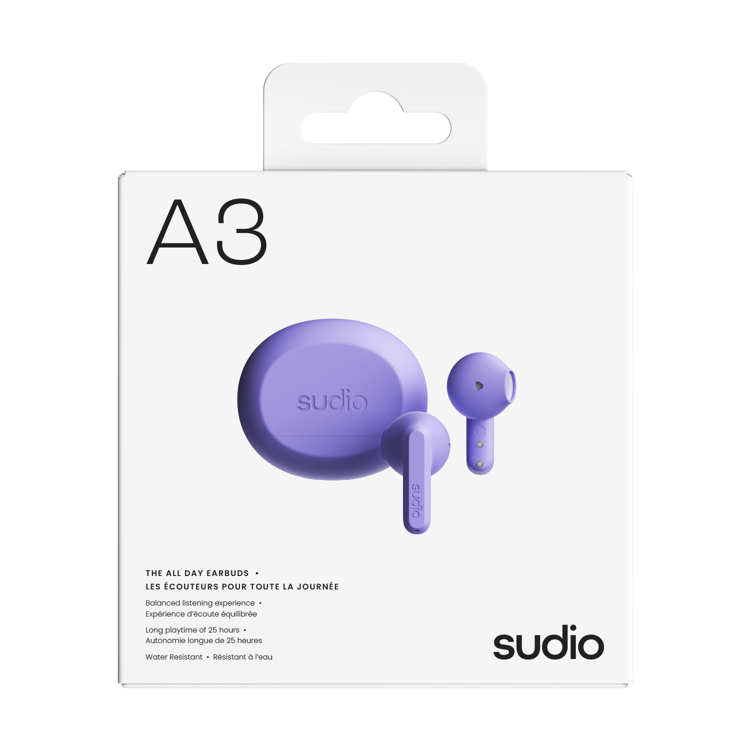 A3 Kabellose In-Ear Kopfhörer Lila