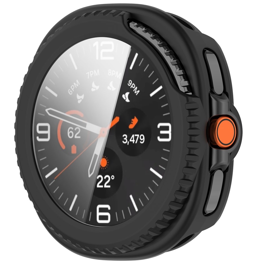 Full Cover Case Samsung Galaxy Watch 8 Classic Schwarz