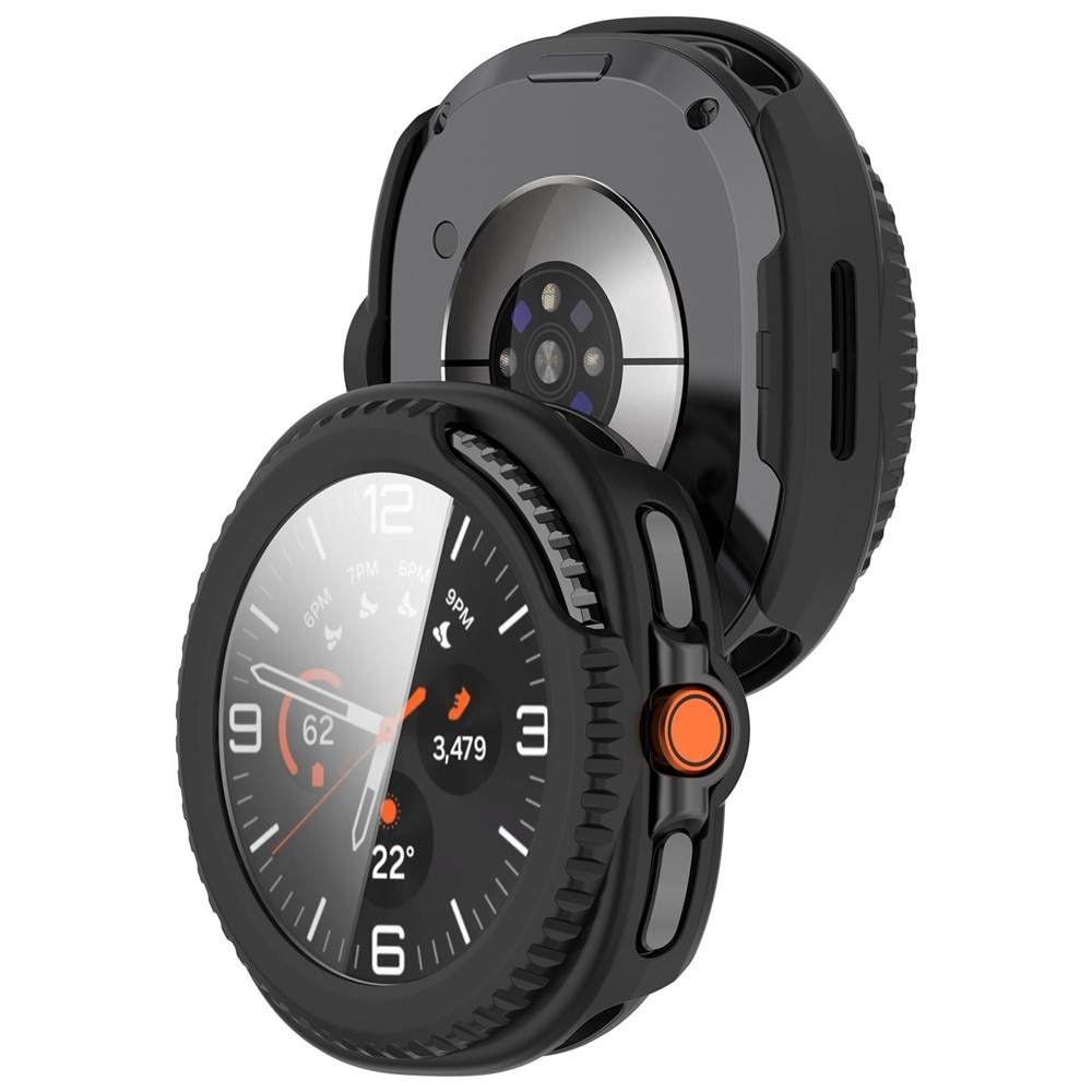 Full Cover Case Samsung Galaxy Watch 8 Classic Schwarz