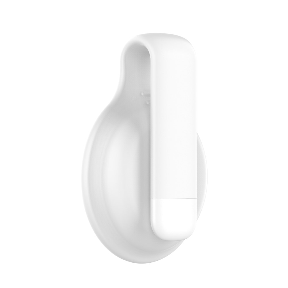 AirTag Silikon-Clip Weiß