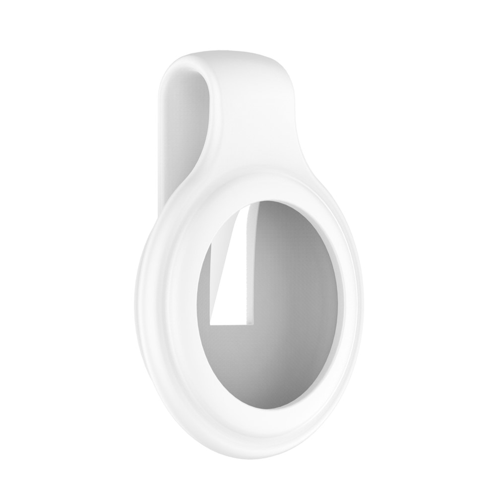 AirTag Silikon-Clip Weiß