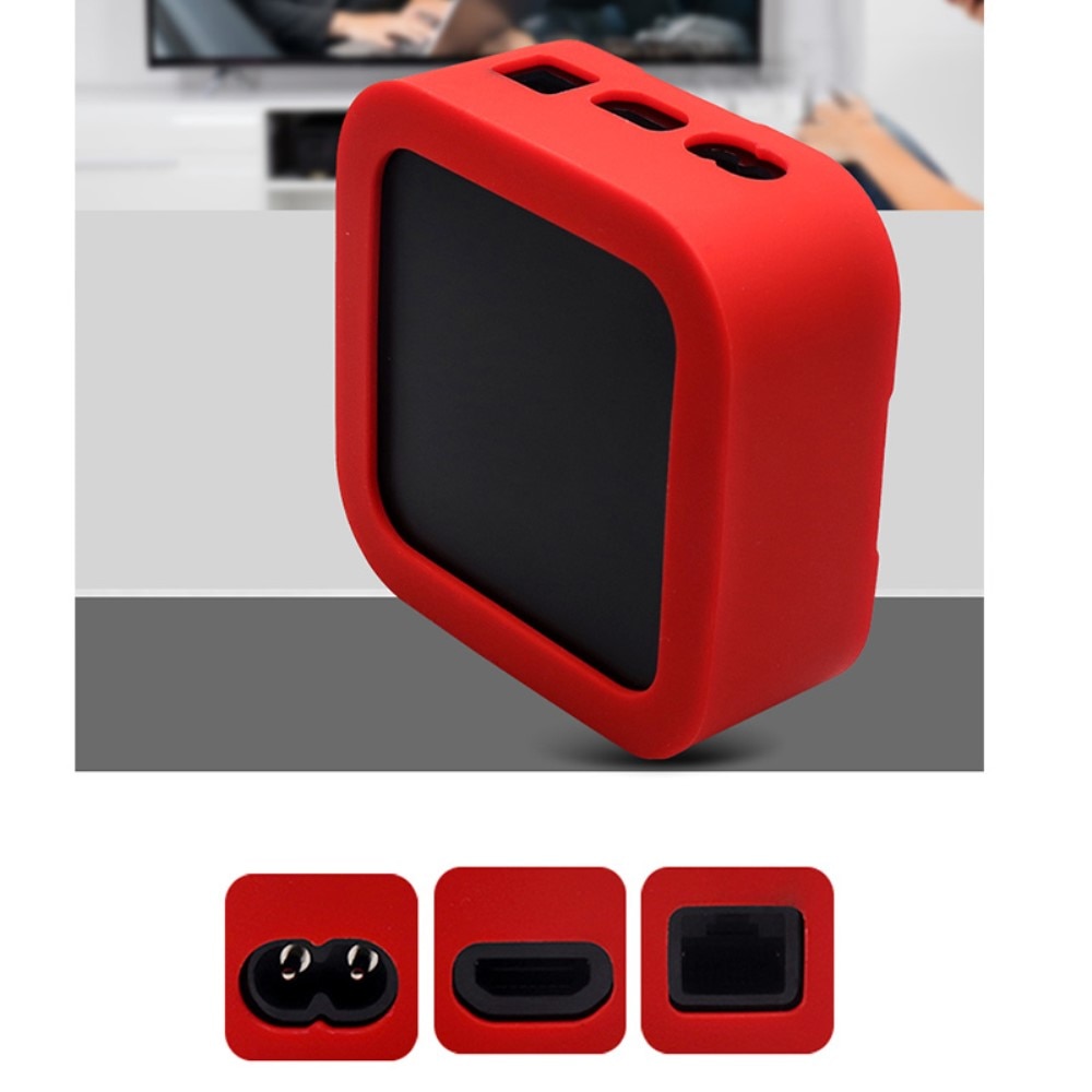 Apple TV 4K 2021/Apple TV Remote (gen 2) Silikonhülle Schwarz