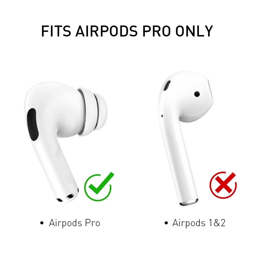 Soft Ear Tips (2-pack) AirPods Pro Weiß (Large)