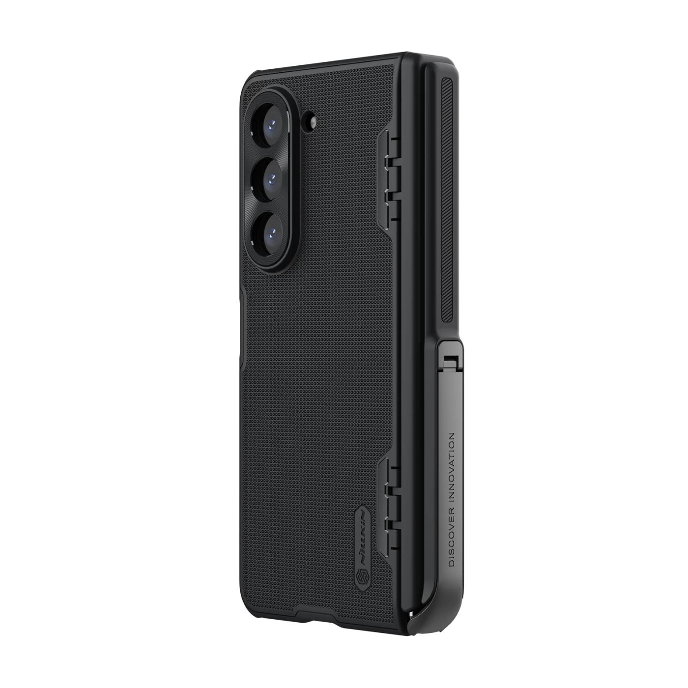 Super Frosted Shield Fold with Kickstand Samsung Galaxy Z Fold 5 schwarz