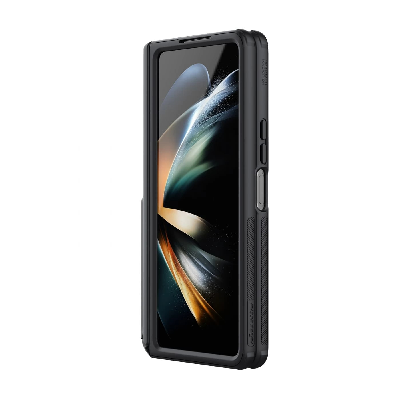 Super Frosted Shield Fold with Kickstand Samsung Galaxy Z Fold 5 schwarz