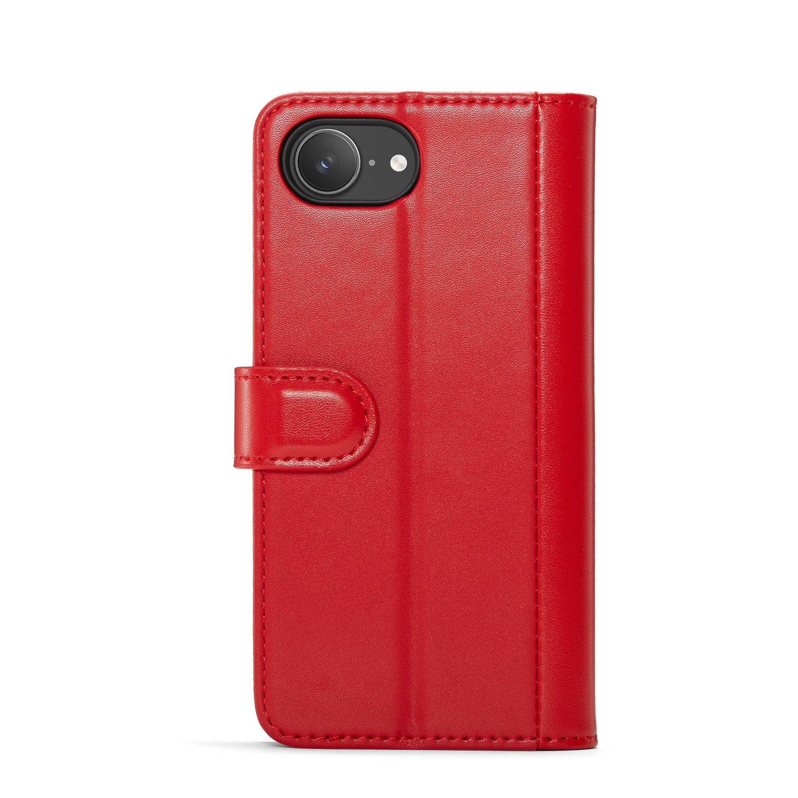 iPhone 16e Echtlederhülle Rot