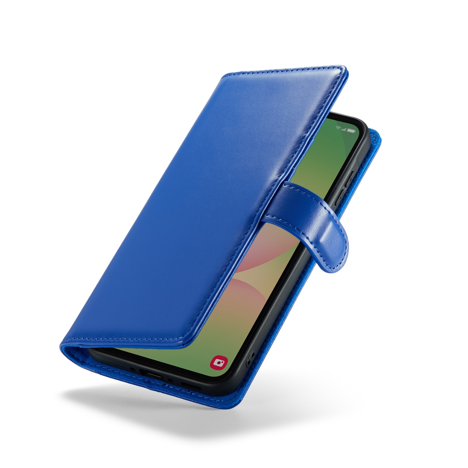 Samsung Galaxy A56 Echtlederhülle Blau