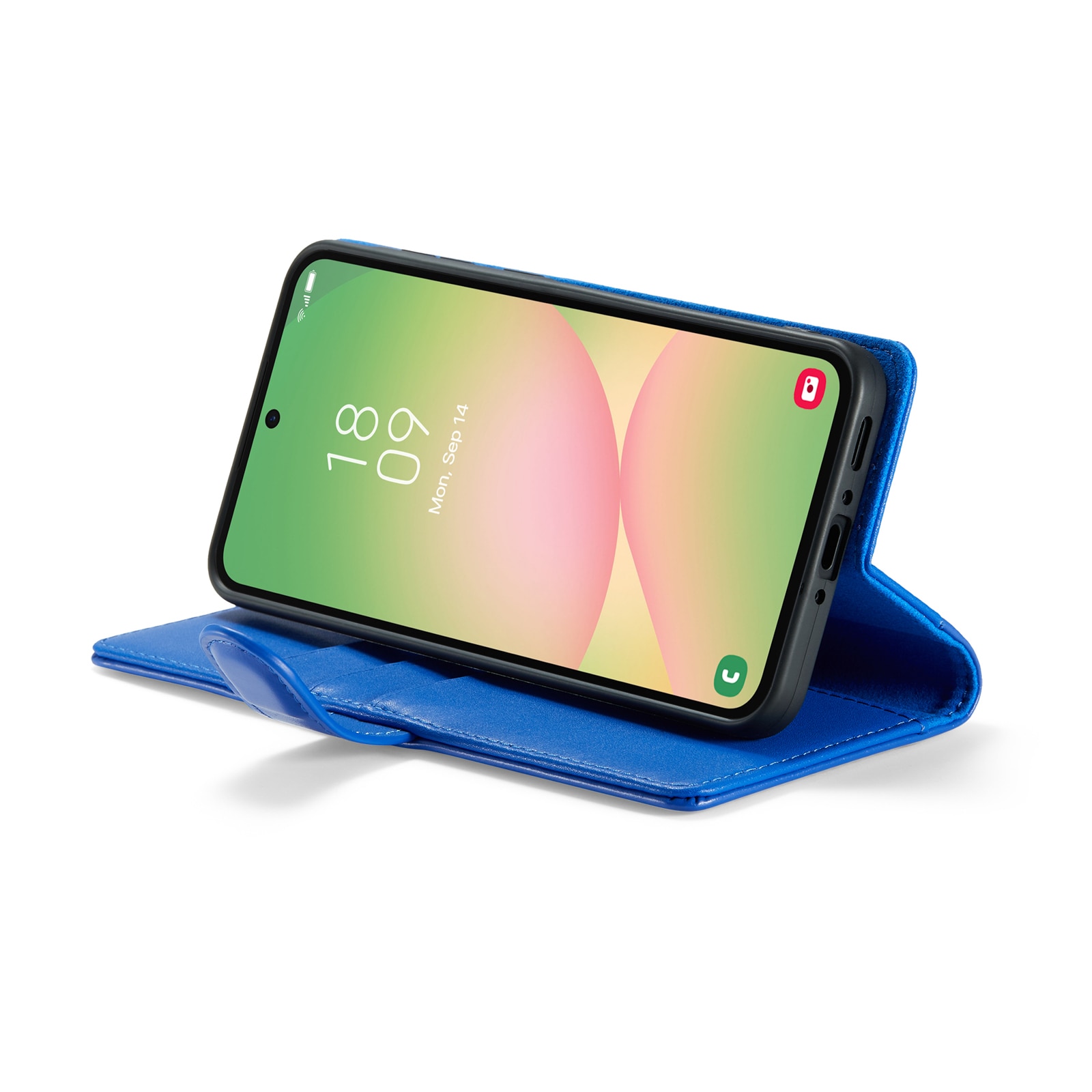 Samsung Galaxy A56 Echtlederhülle Blau