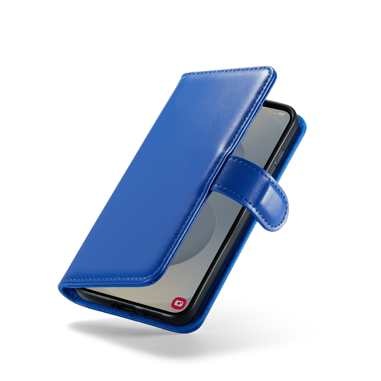 Samsung Galaxy S25 FE Echtlederhülle Blau