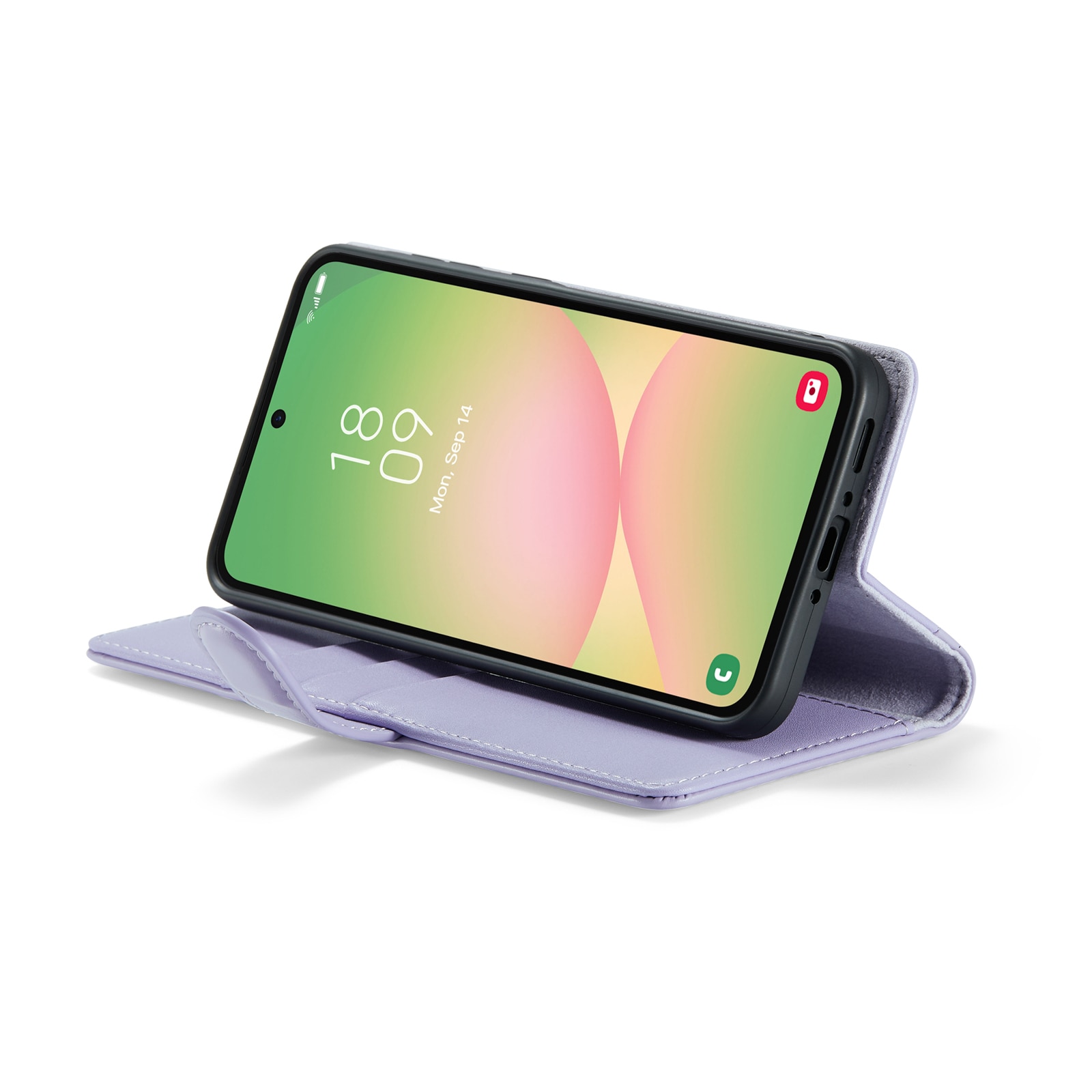 Samsung Galaxy A56 Echtlederhülle Lila