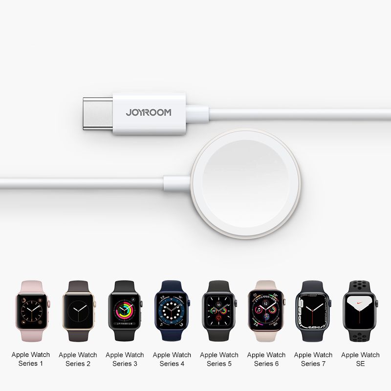 Komplettes Apple Watch-Ladegerät - 1.2m-Kabel und Wandladegerät - Smartline