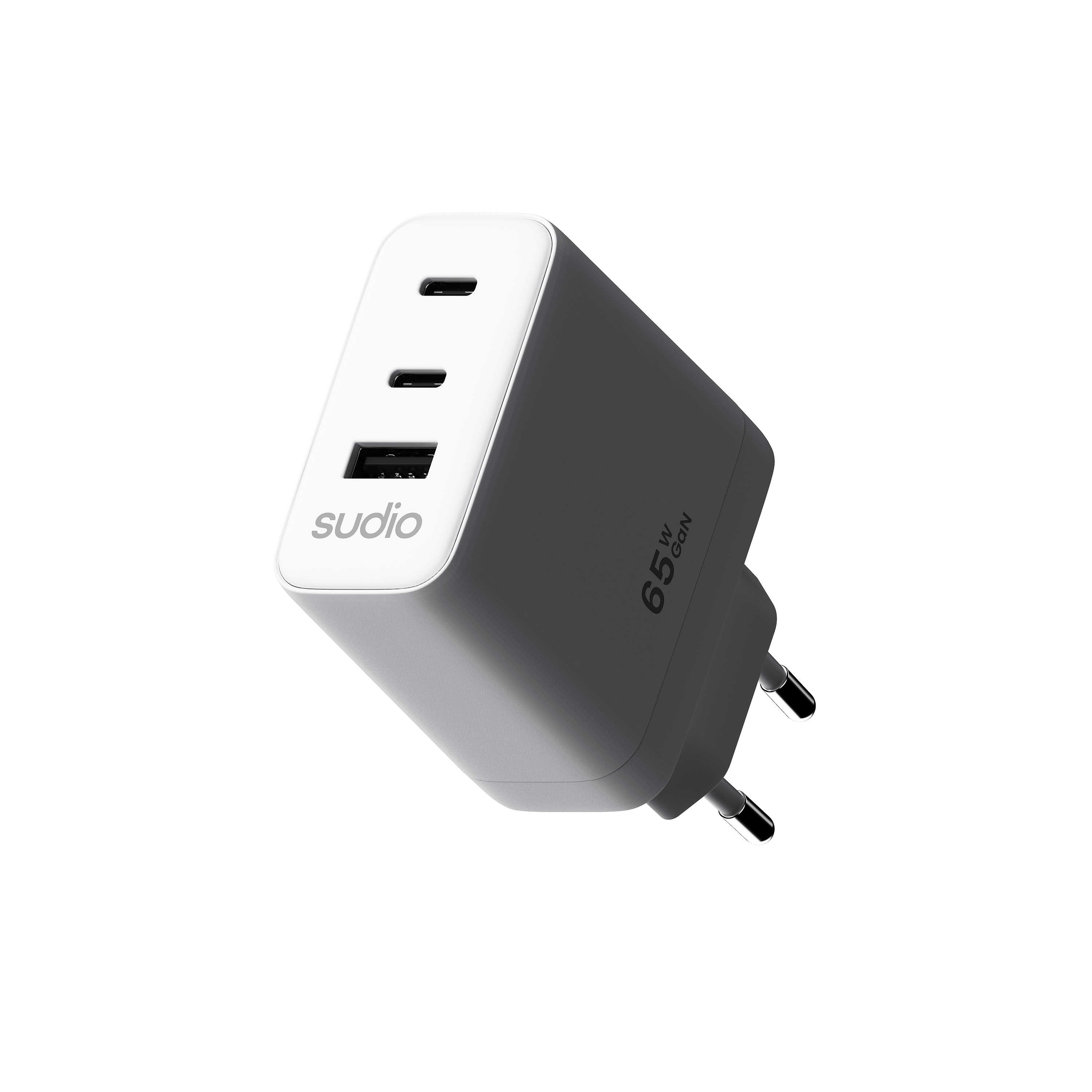 P3 Wandgeräte 65W 2 x USB-C + USB-A Weiß