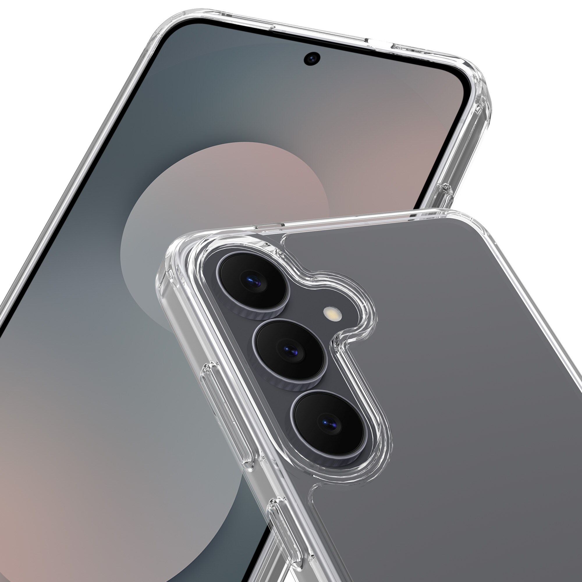 Samsung Galaxy S25 FE Hybrid-Hülle Transparent