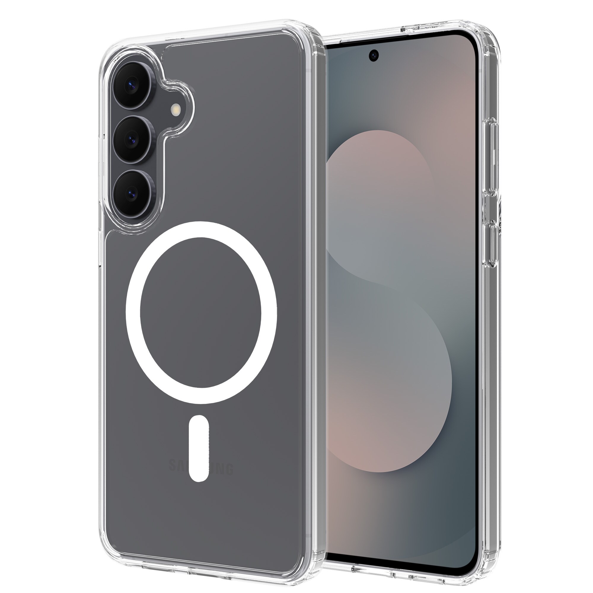 Hybrid-Hülle MagSafe Samsung Galaxy S25 FE Transparent