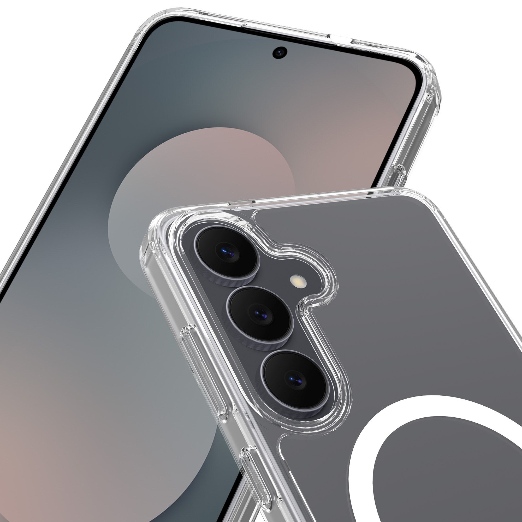 Hybrid-Hülle MagSafe Samsung Galaxy S25 FE Transparent