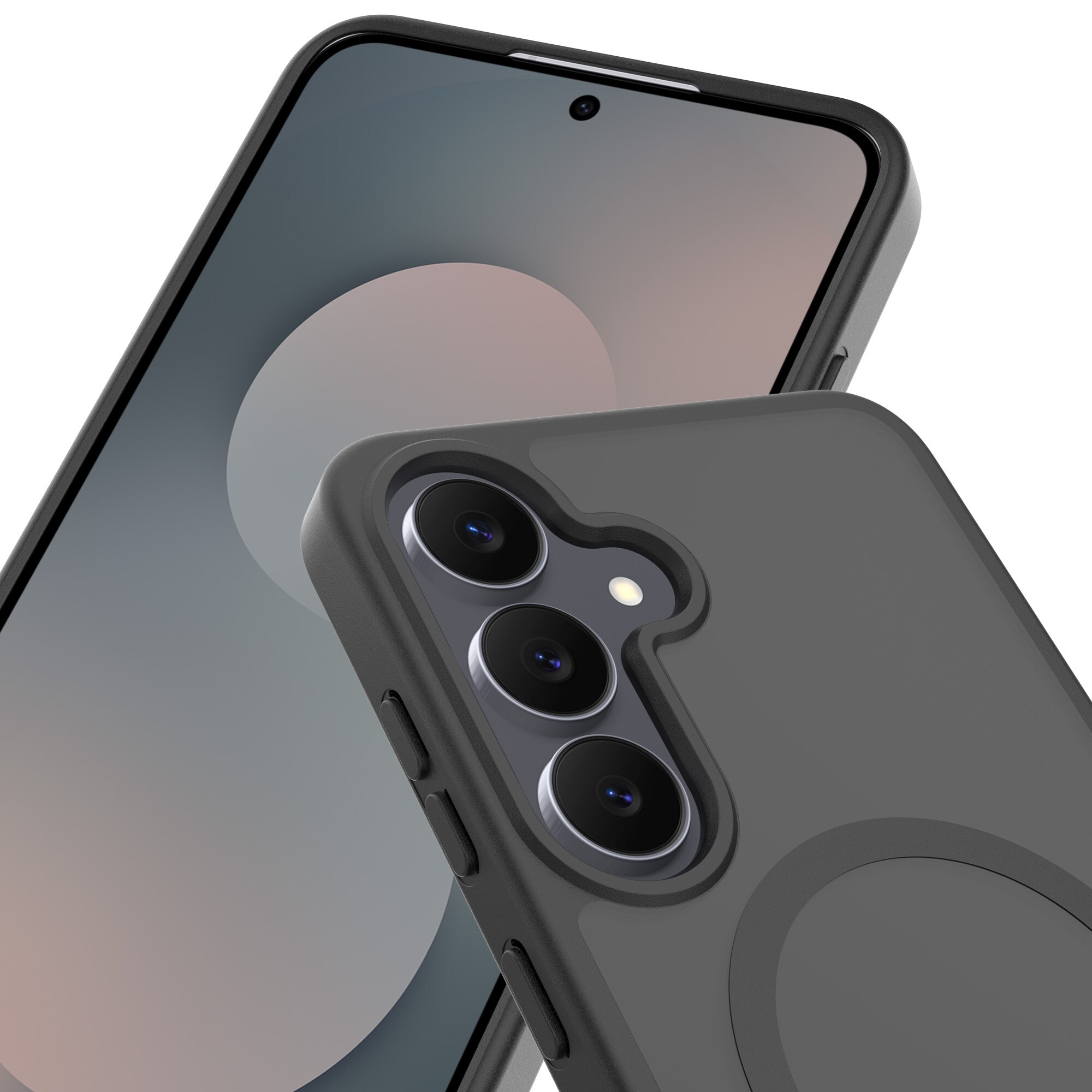 Magnetic Hybrid Hülle Samsung Galaxy S25 FE Frosted Black