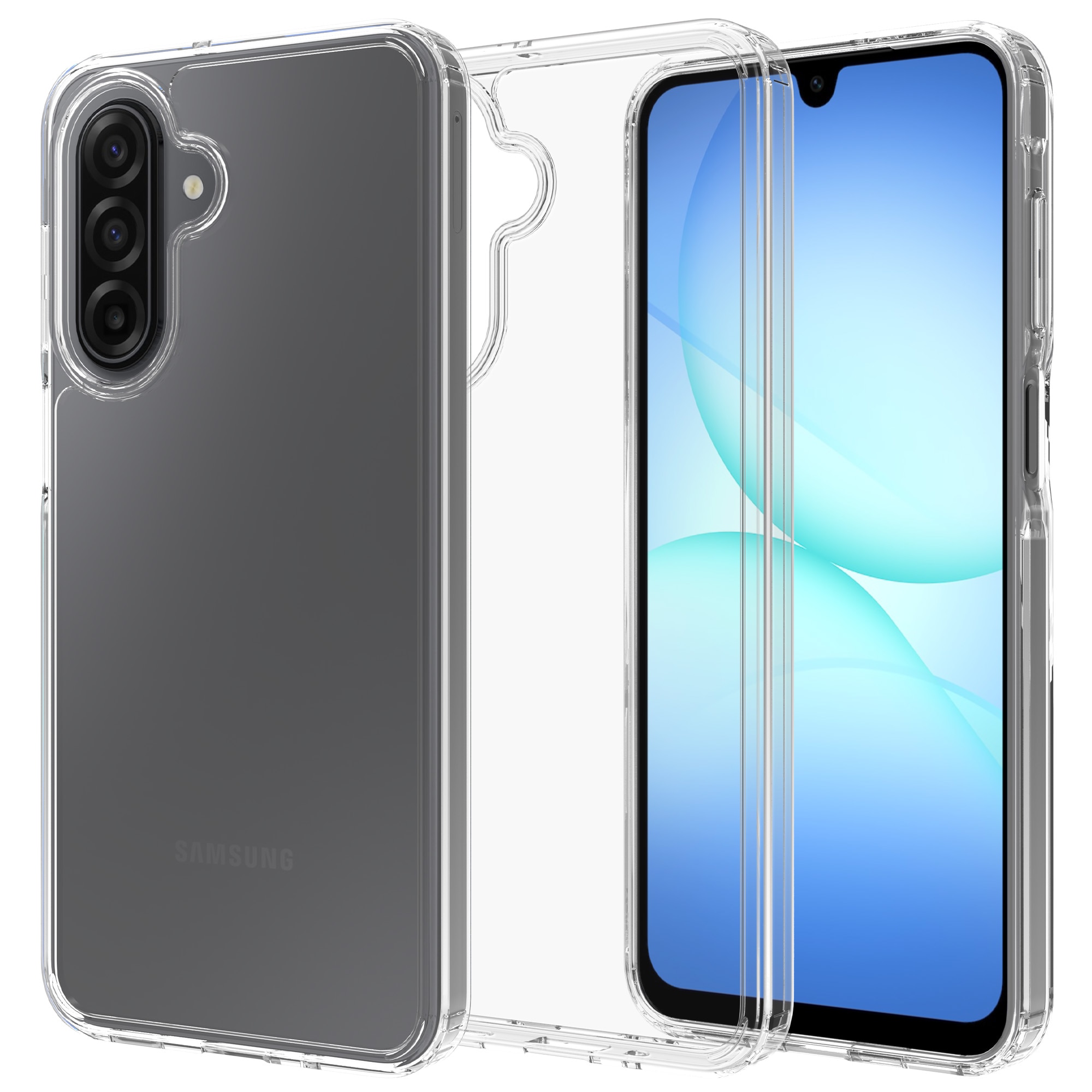 Samsung Galaxy A17 Hybrid-Hülle Transparent