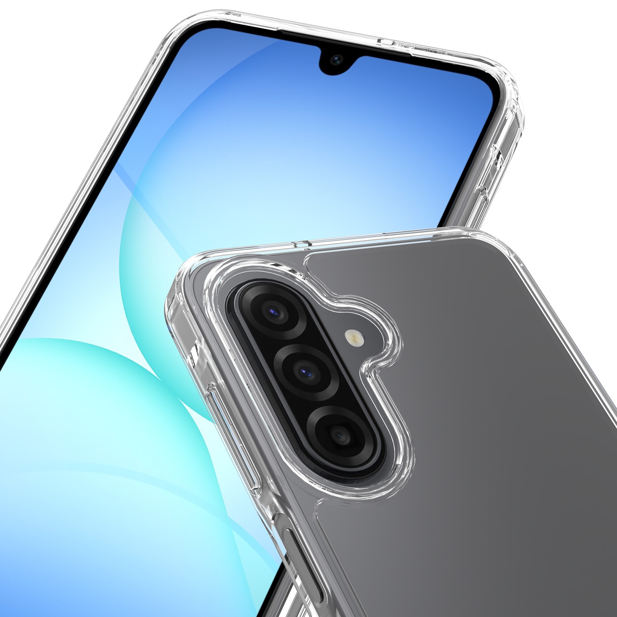Samsung Galaxy A17 Hybrid-Hülle Transparent