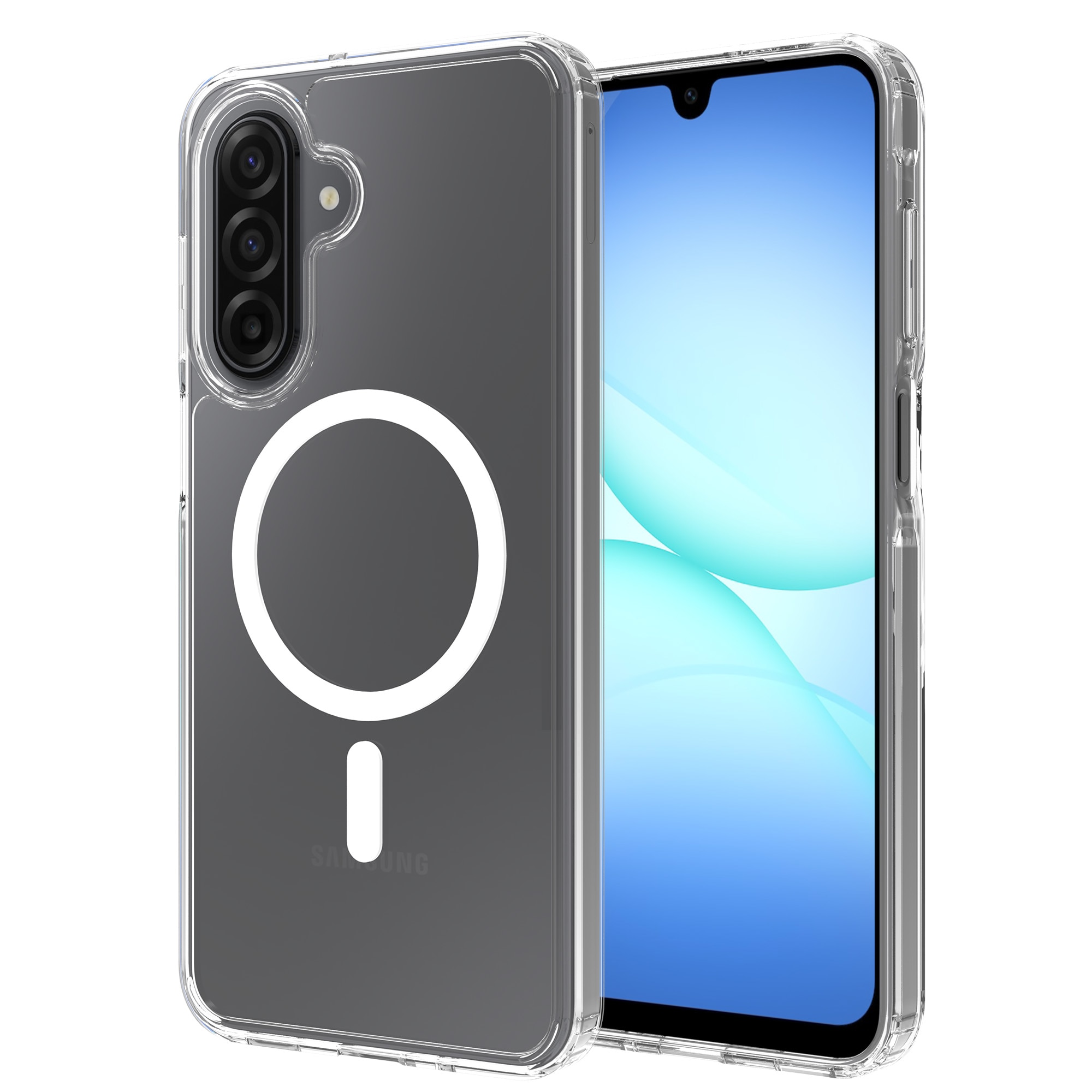 Hybrid-Hülle MagSafe Samsung Galaxy A17 Transparent