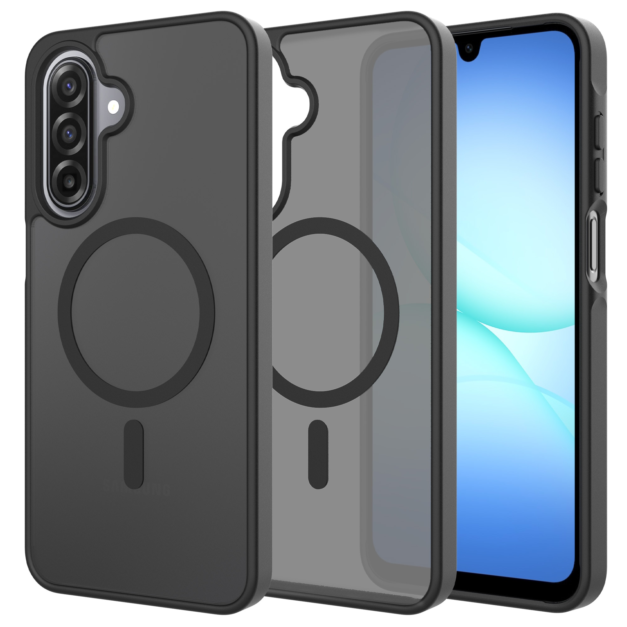 Magnetic Hybrid Hülle Samsung Galaxy A17 Frosted Black