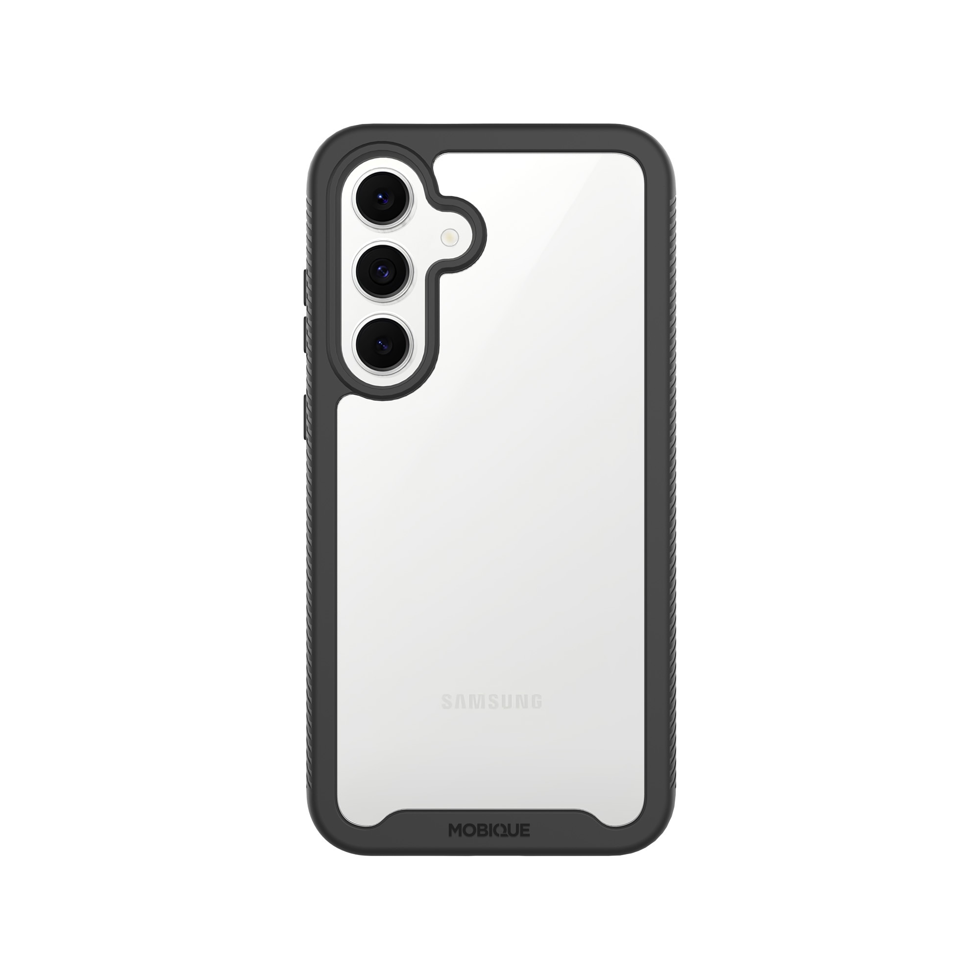 Samsung Galaxy S25 FE Full Protection Case Schwarz/Durchsichtig