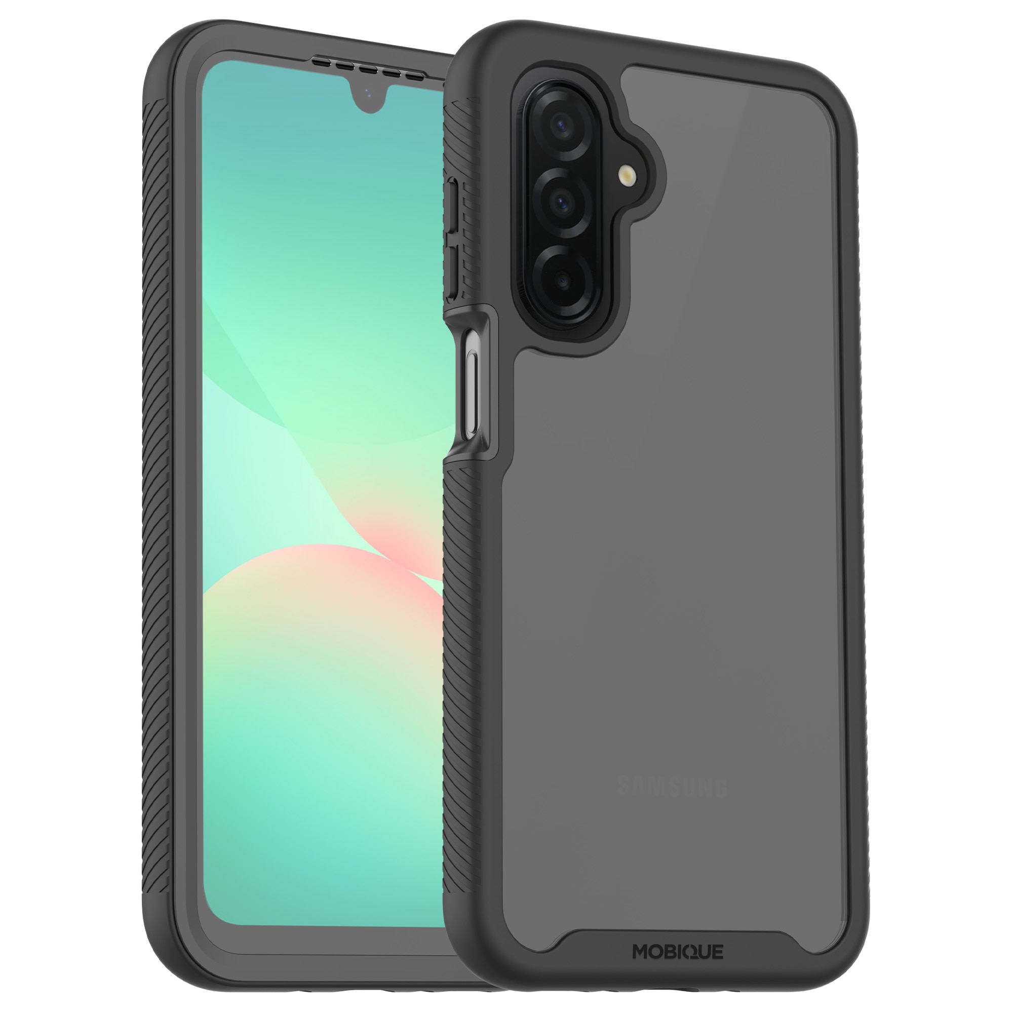 Samsung Galaxy A17 Full Protection Case Schwarz/Durchsichtig