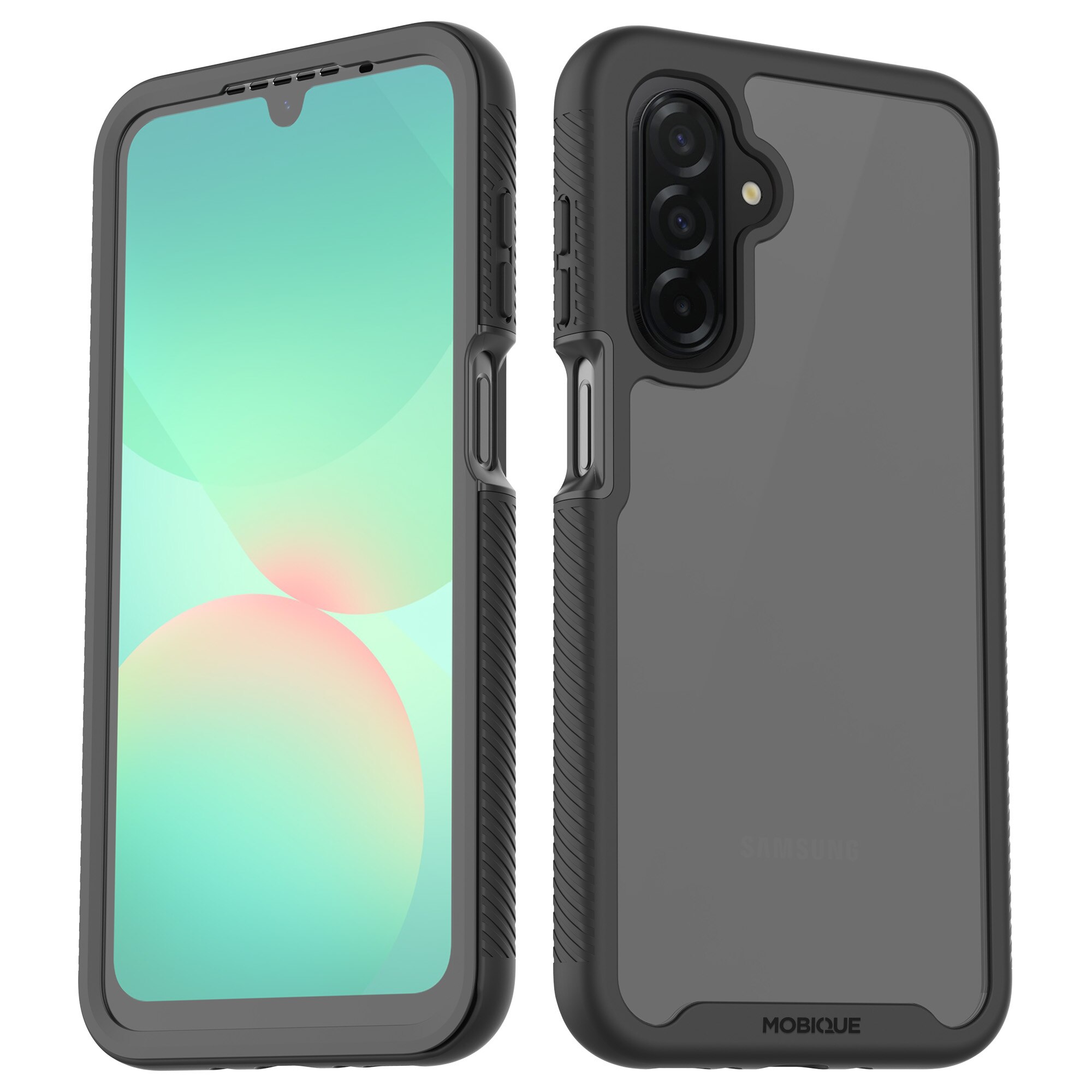 Samsung Galaxy A17 Full Protection Case Schwarz/Durchsichtig