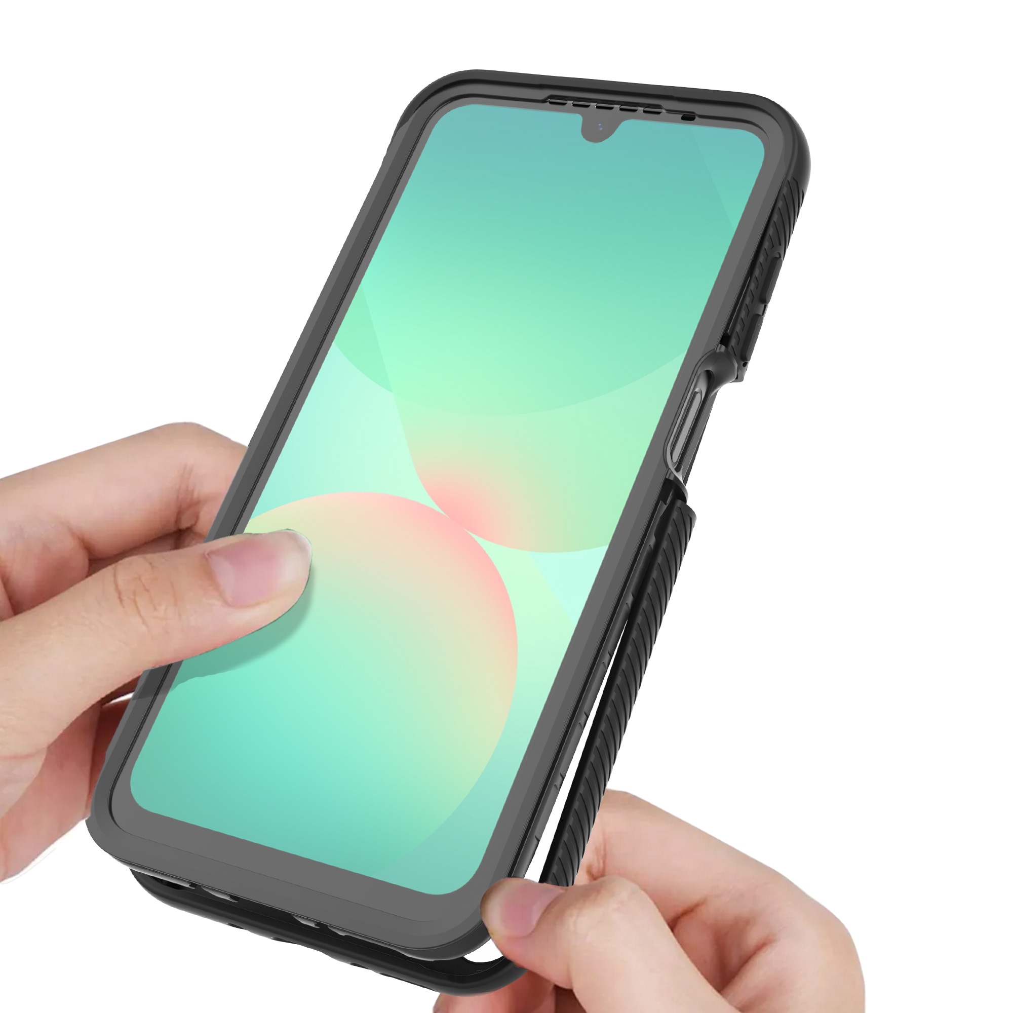 Samsung Galaxy A17 Full Protection Case Schwarz/Durchsichtig