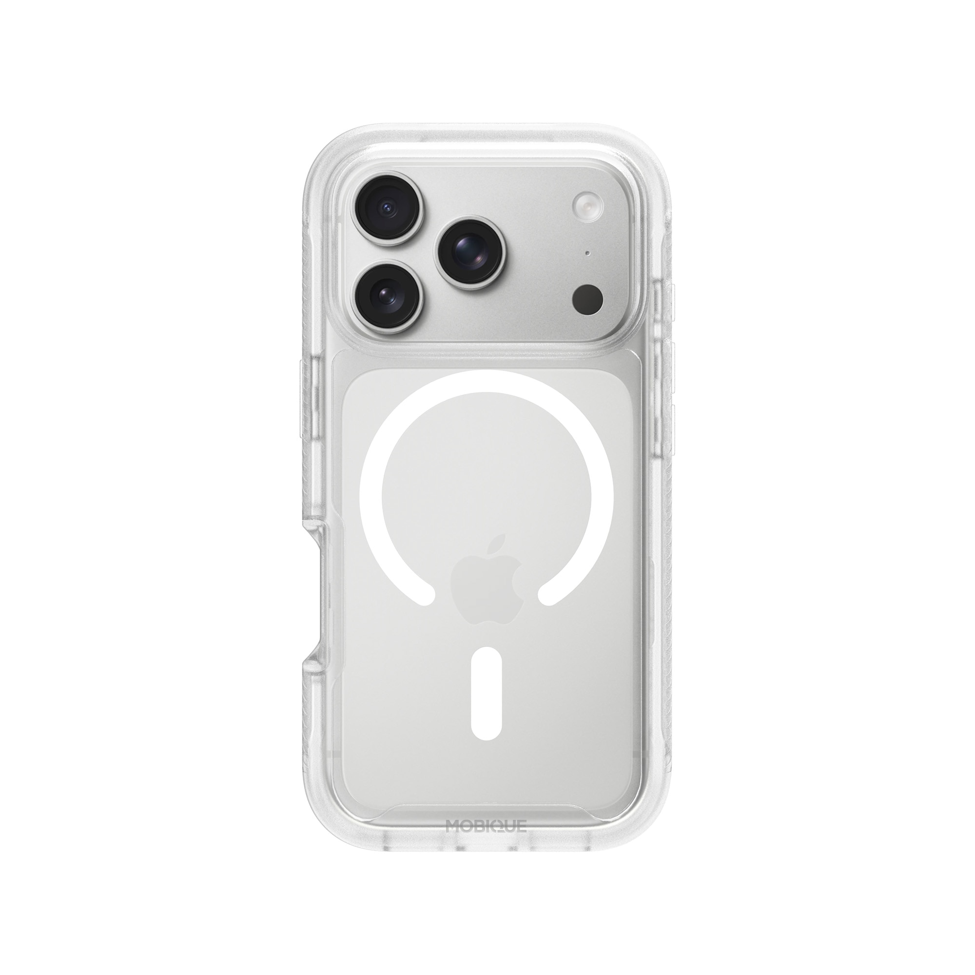 iPhone 17 Pro Full Protection Magnetic Case Transparent