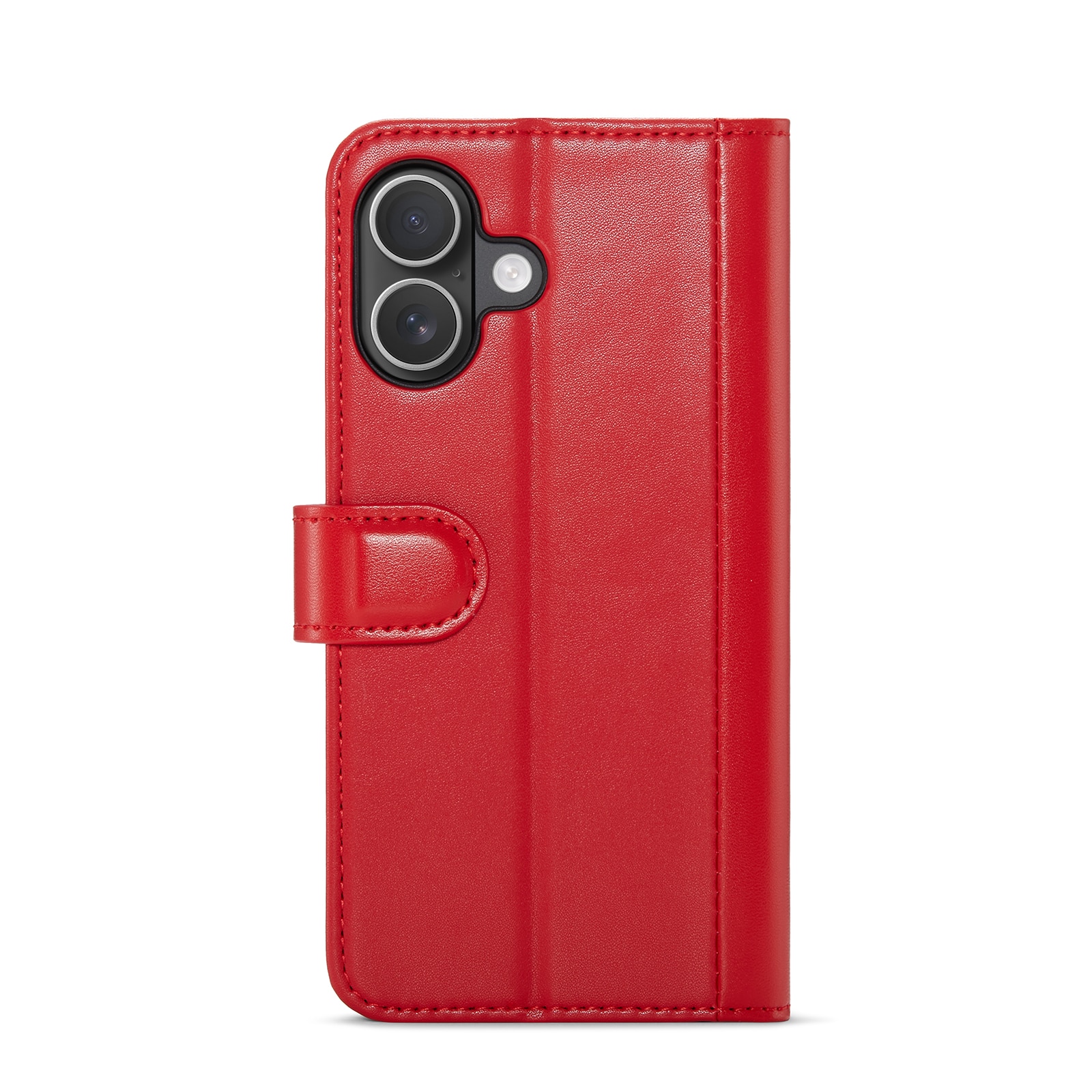 iPhone 17 Echtlederhülle Rot