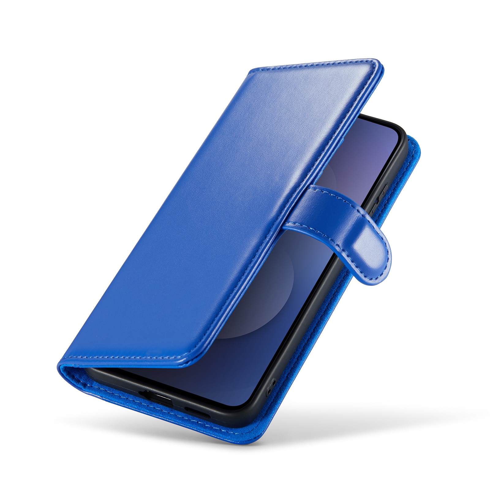 Samsung Galaxy S25 FE Echtlederhülle Blau