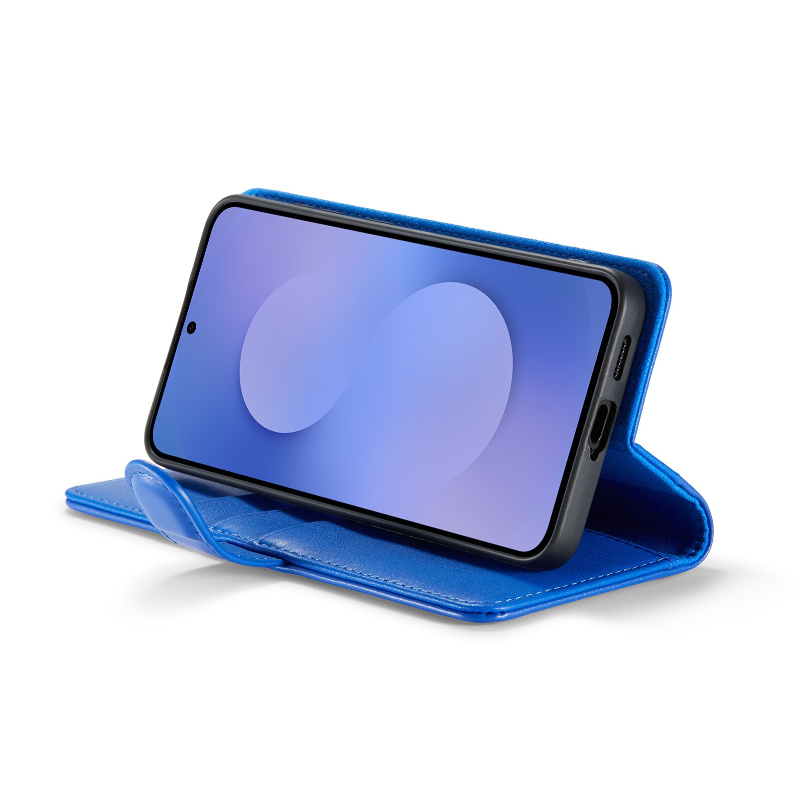 Samsung Galaxy S25 FE Echtlederhülle Blau