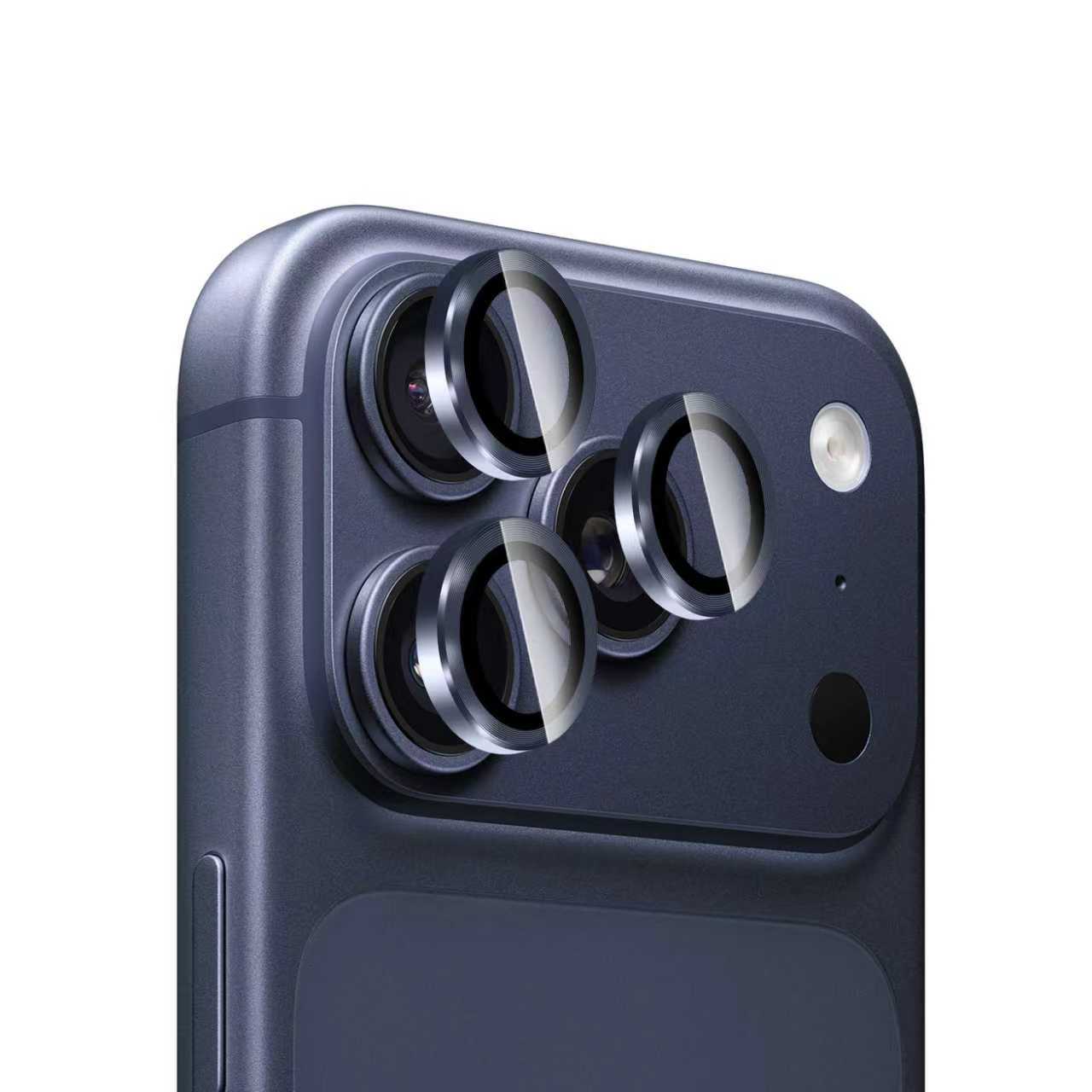 Linsenschutz Metall iPhone 17 Pro Max, Blau