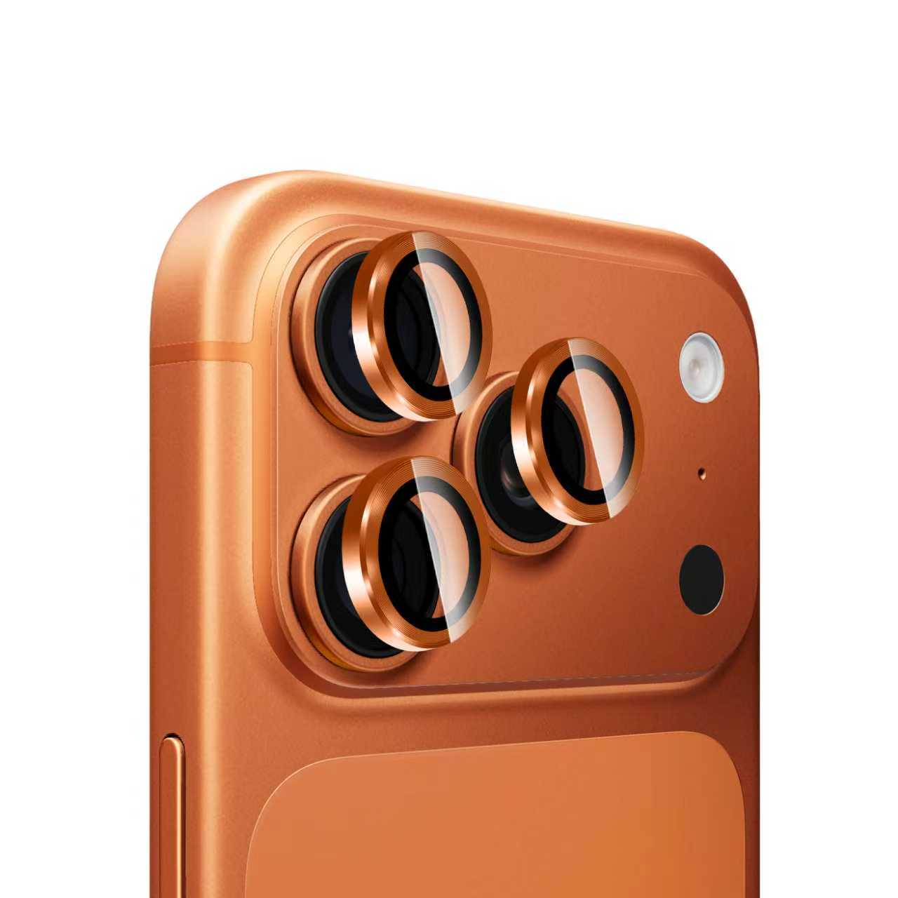 Linsenschutz Metall iPhone 17 Pro Max, Orange