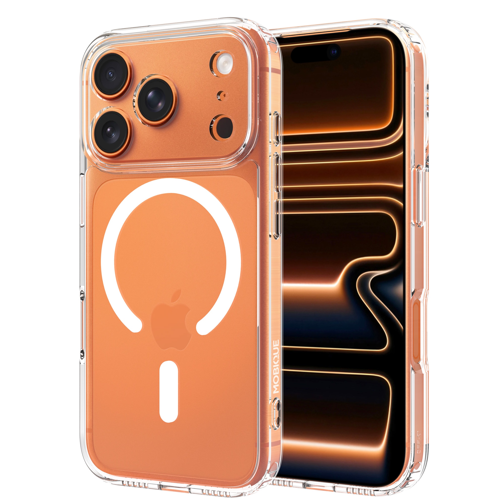 Hybrid-Hülle MagSafe iPhone 17 Pro Max Transparent