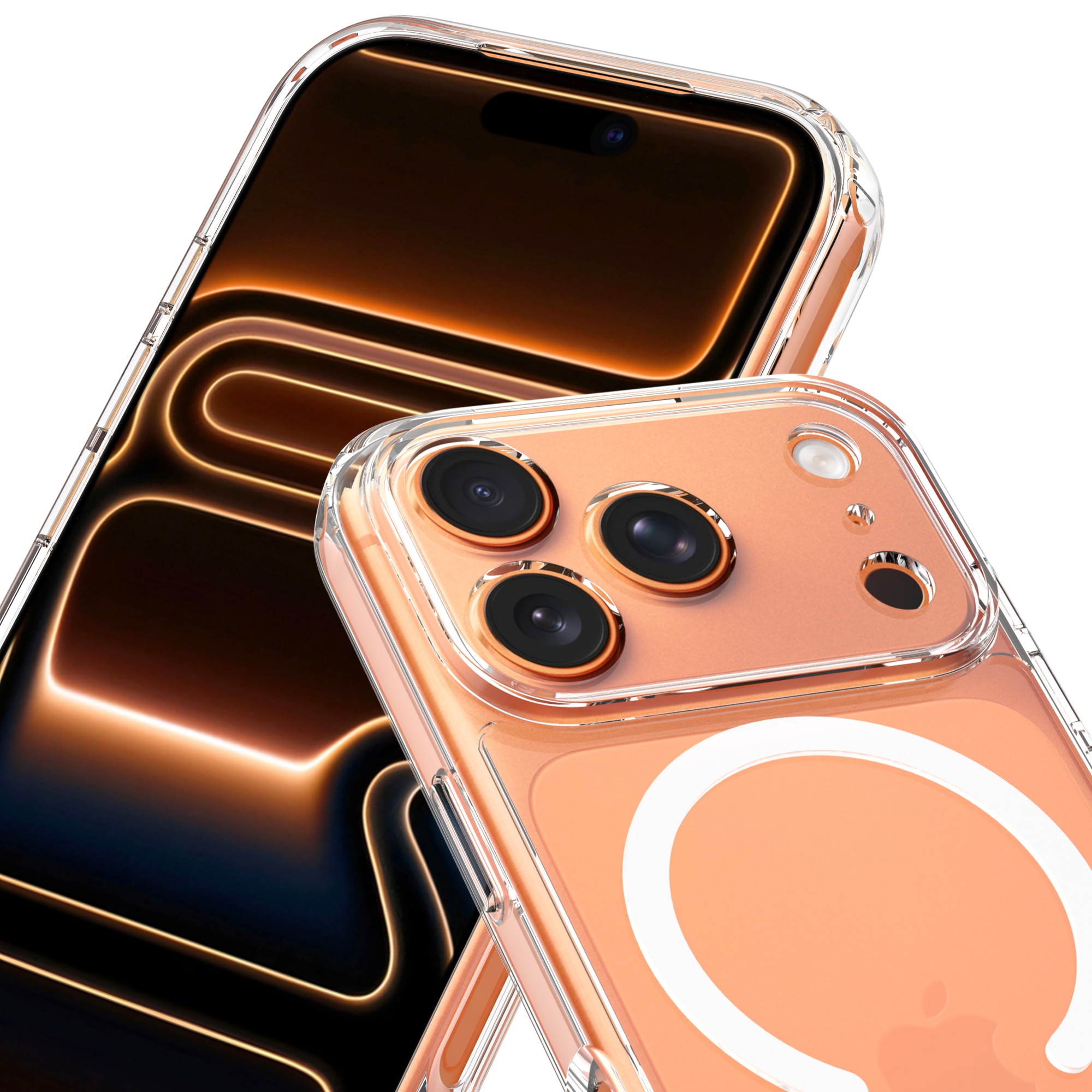 Hybrid-Hülle MagSafe iPhone 17 Pro Max Transparent